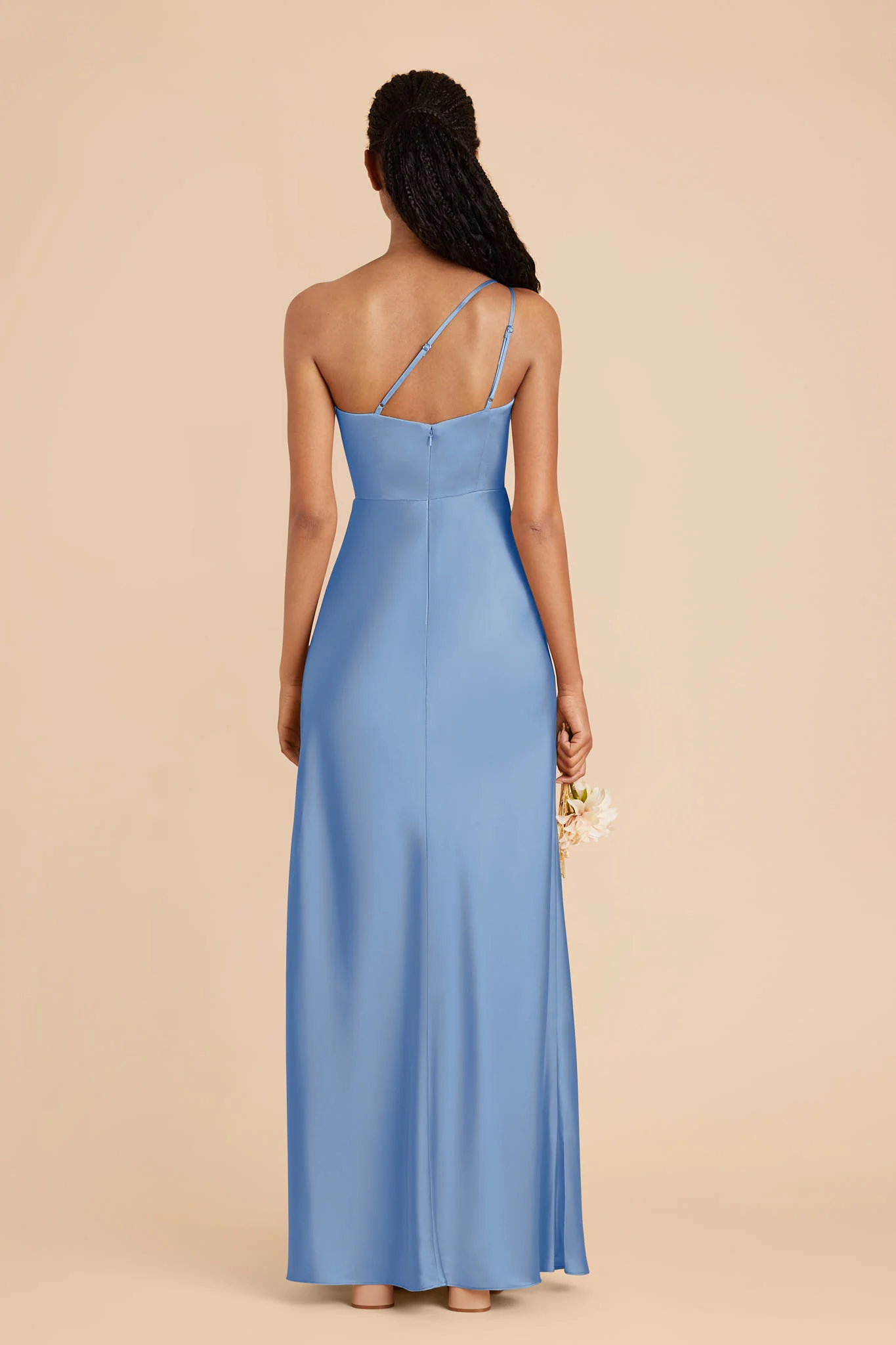 Kensie Matte Satin Dress - Bluebell - Image 4