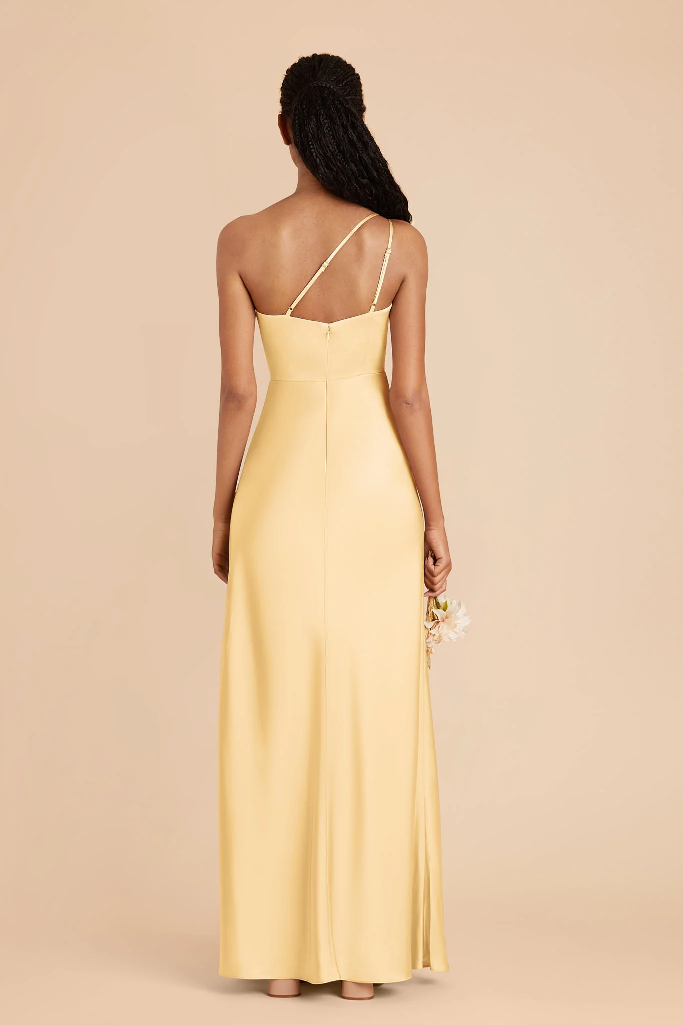 Kensie Matte Satin Dress - Butter - Image 4