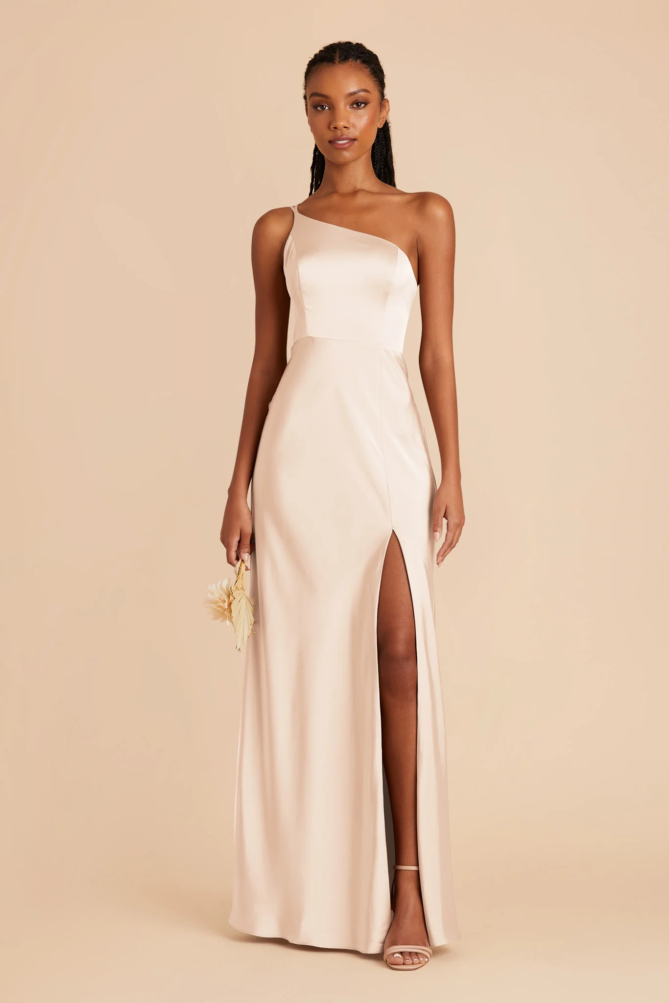 Kensie Matte Satin Dress - Champagne
