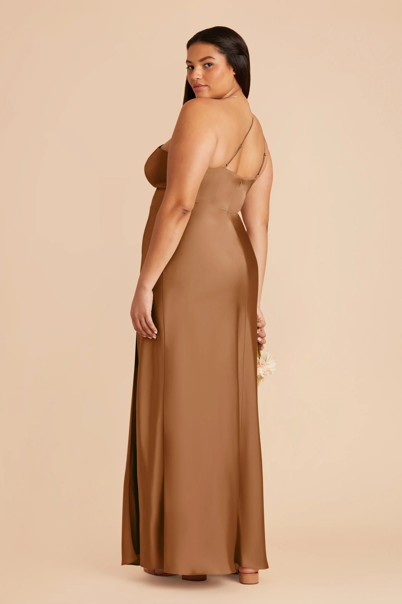 Kensie Matte Satin Dress - Copper - Image 6