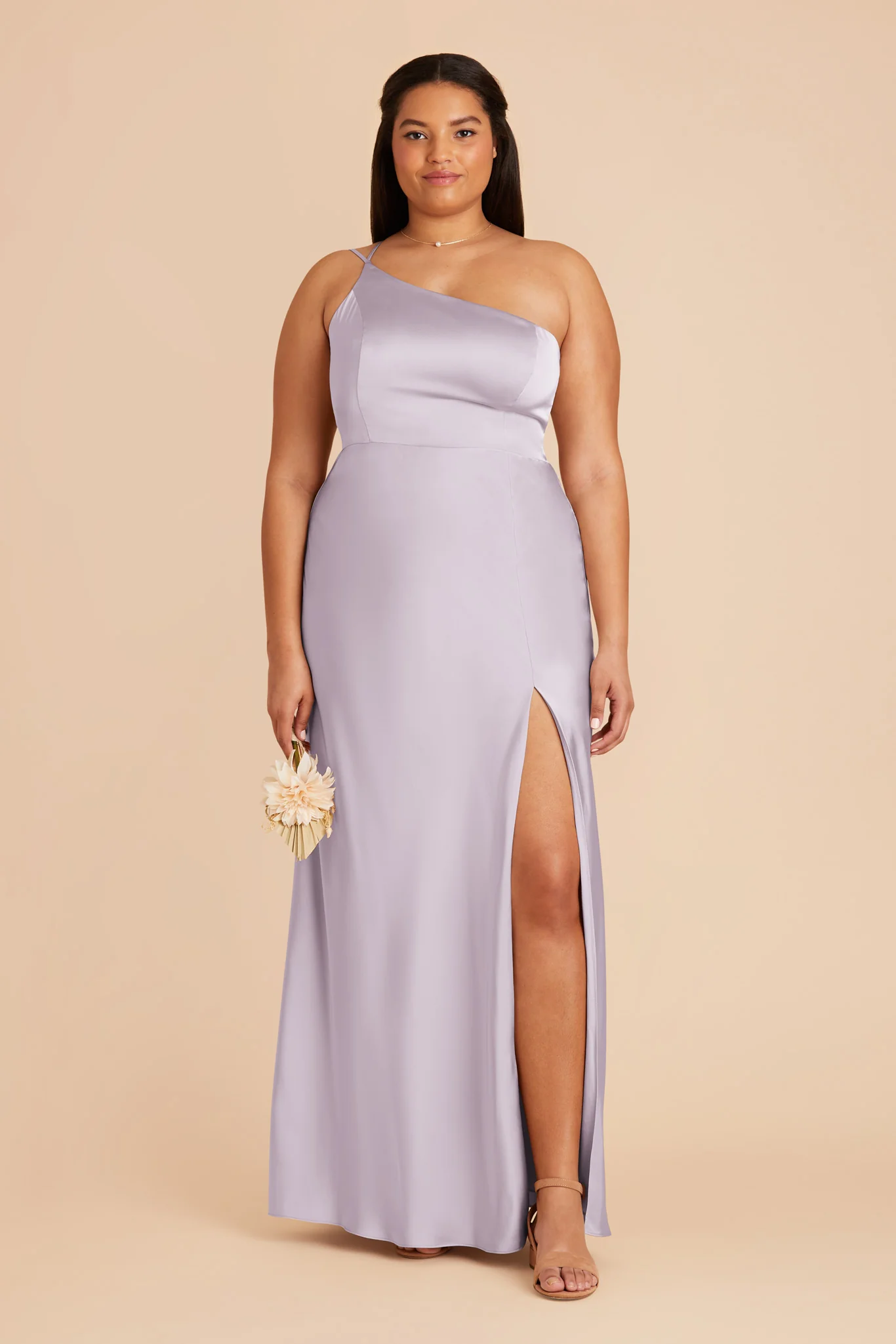 Kensie Matte Satin Dress - Dusty Lilac - Image 2