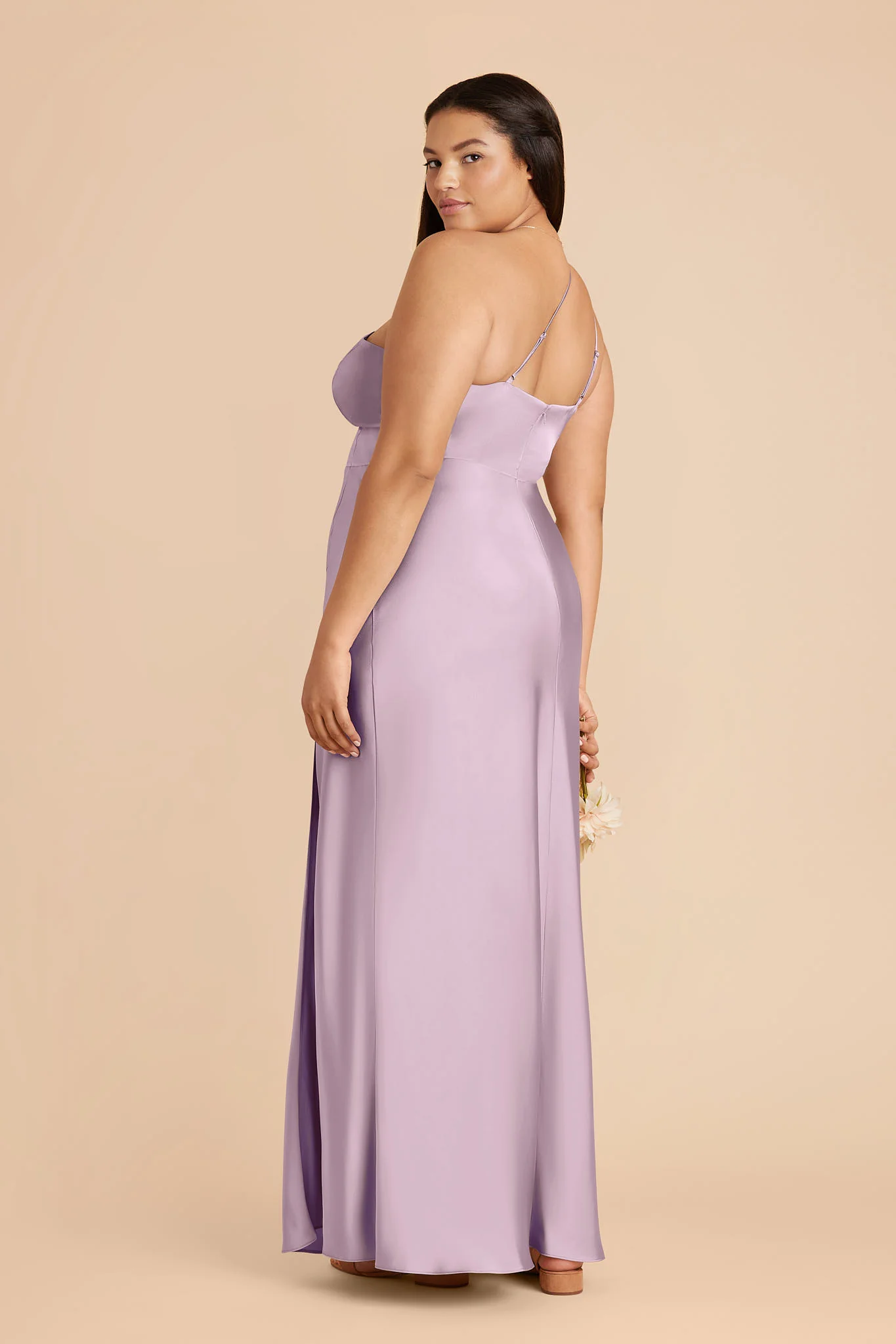 Kensie Matte Satin Dress - Lavender - Image 7