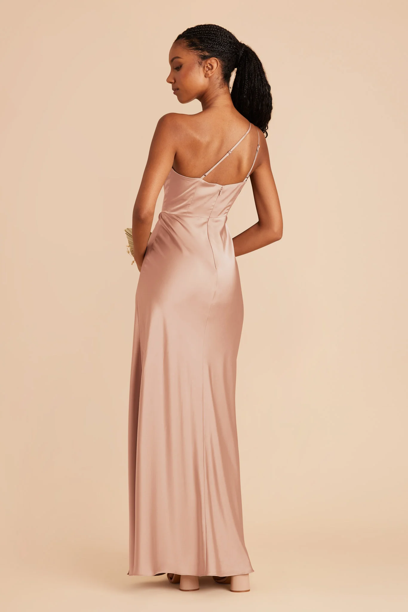 Kensie Matte Satin Dress - Rose Gold - Image 4