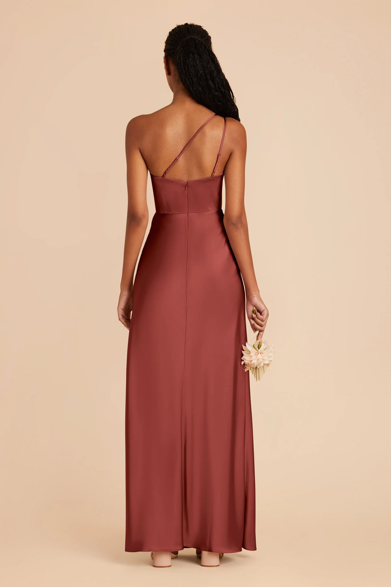 Kensie Matte Satin Dress - Spice - Image 6