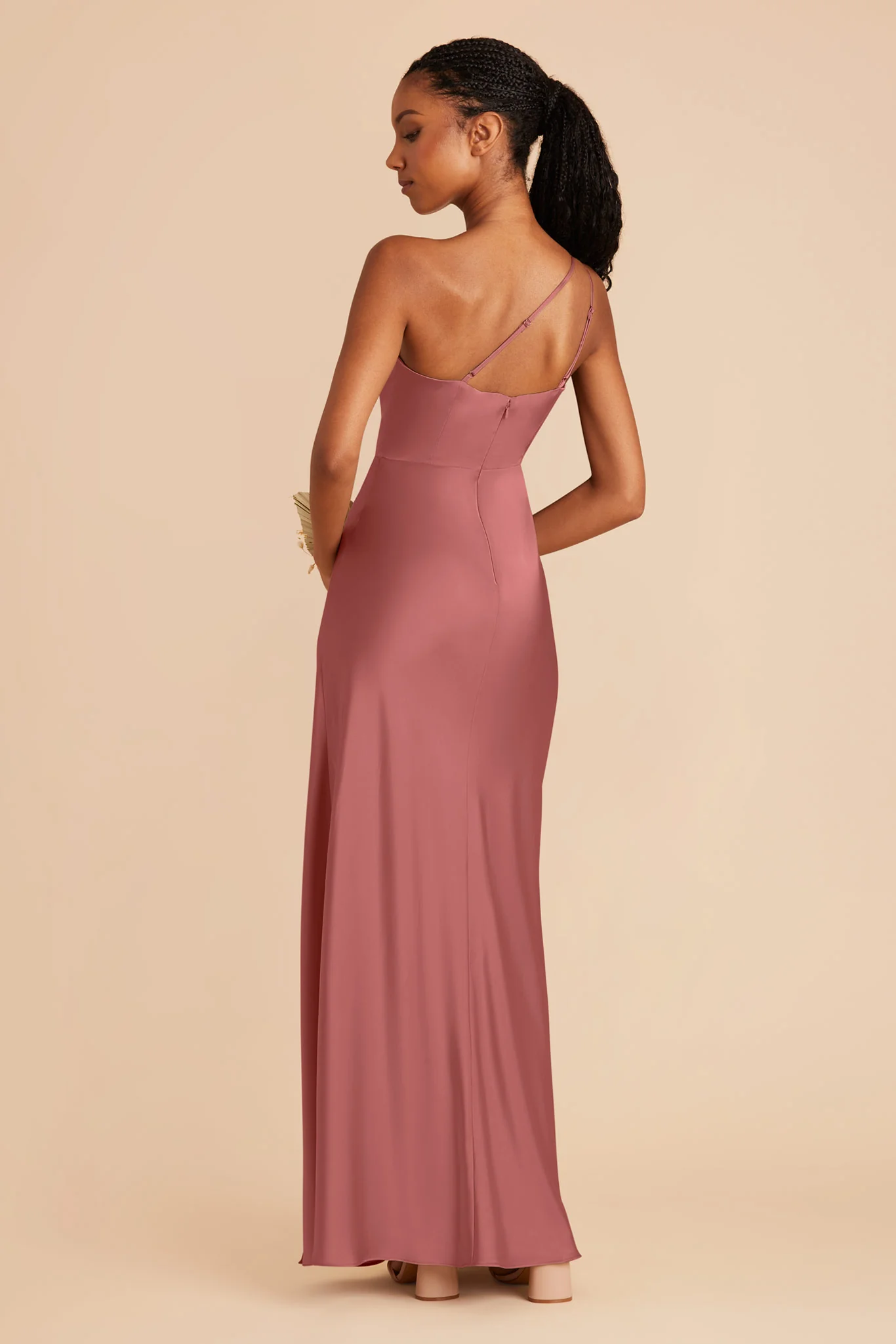 Kensie Matte Satin Dress - Wild Rose - Image 4