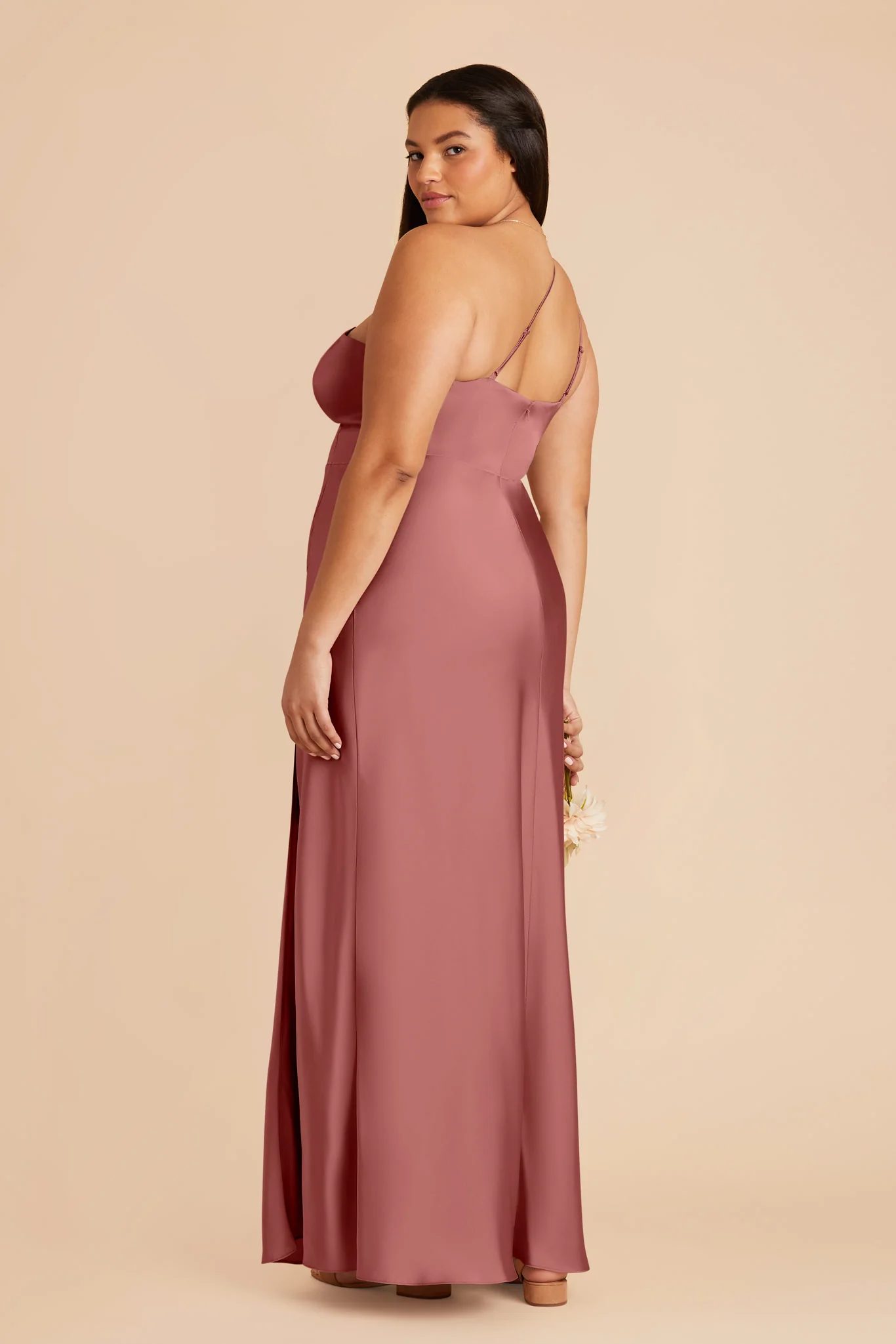 Kensie Matte Satin Dress - Wild Rose - Image 6