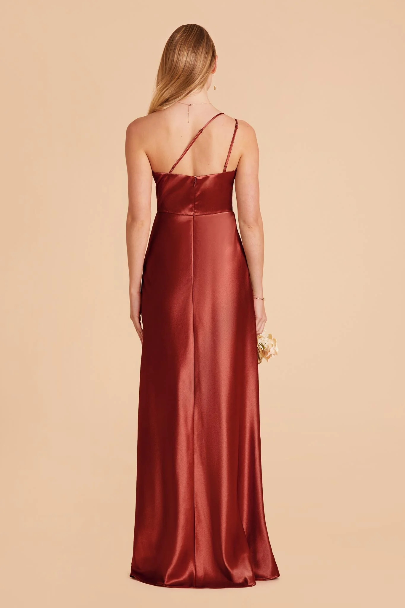 Kensie Shiny Satin Dress - Spice - Image 5