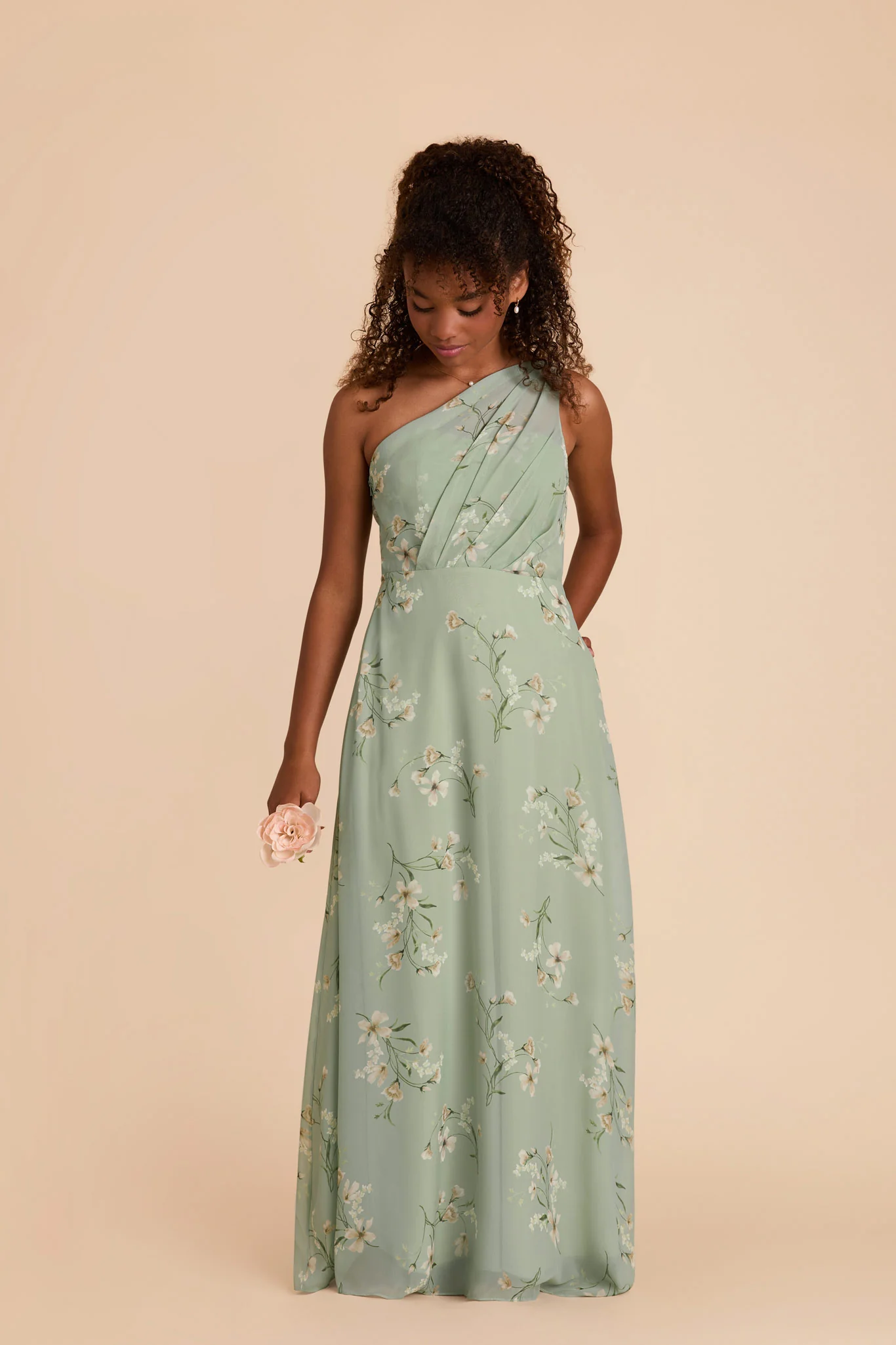 Kiara Chiffon Junior Dress - Sage Le Fleur - Image 3