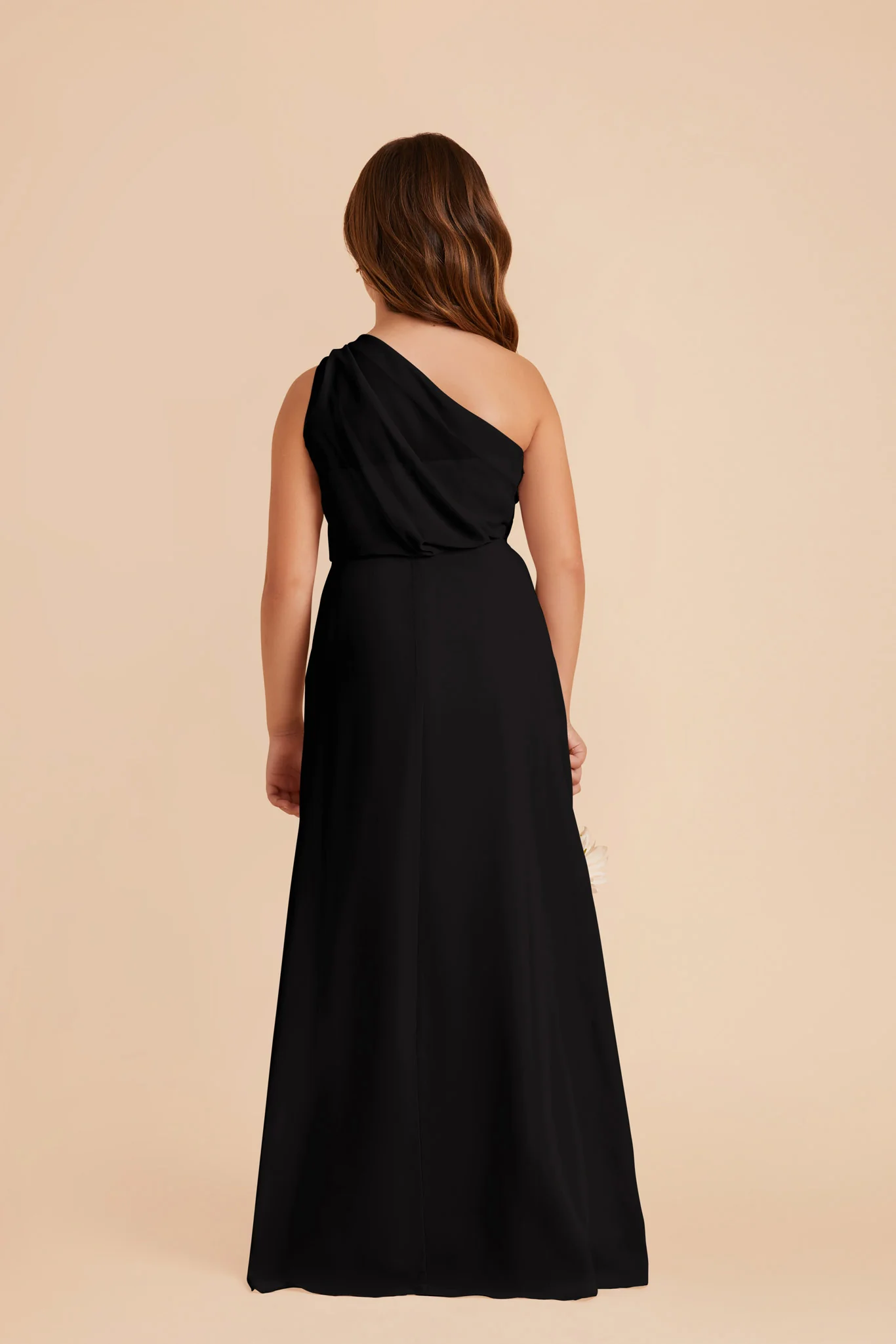 Kiara Junior Chiffon Dress - Black - Image 4