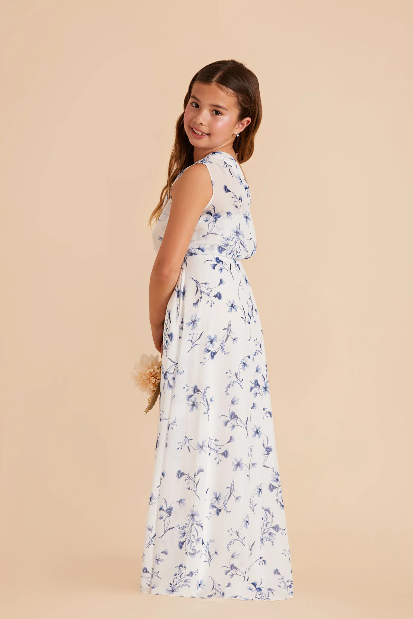 Kiara Junior Chiffon Dress - Blue Le Fleur - Image 4