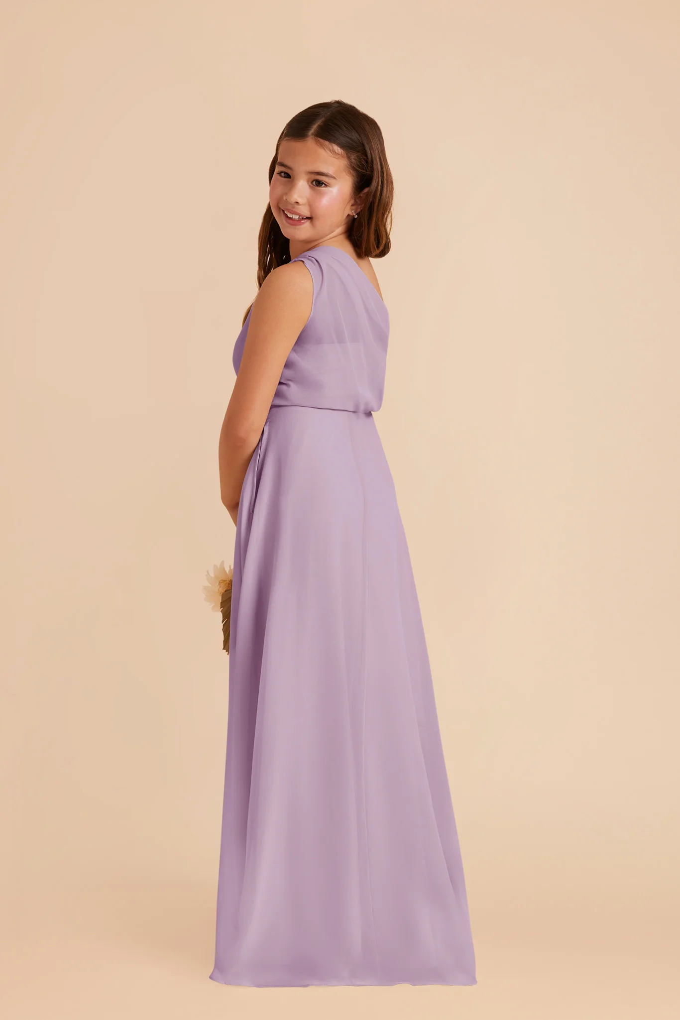 Kiara Junior Chiffon Dress - Lavender - Image 3