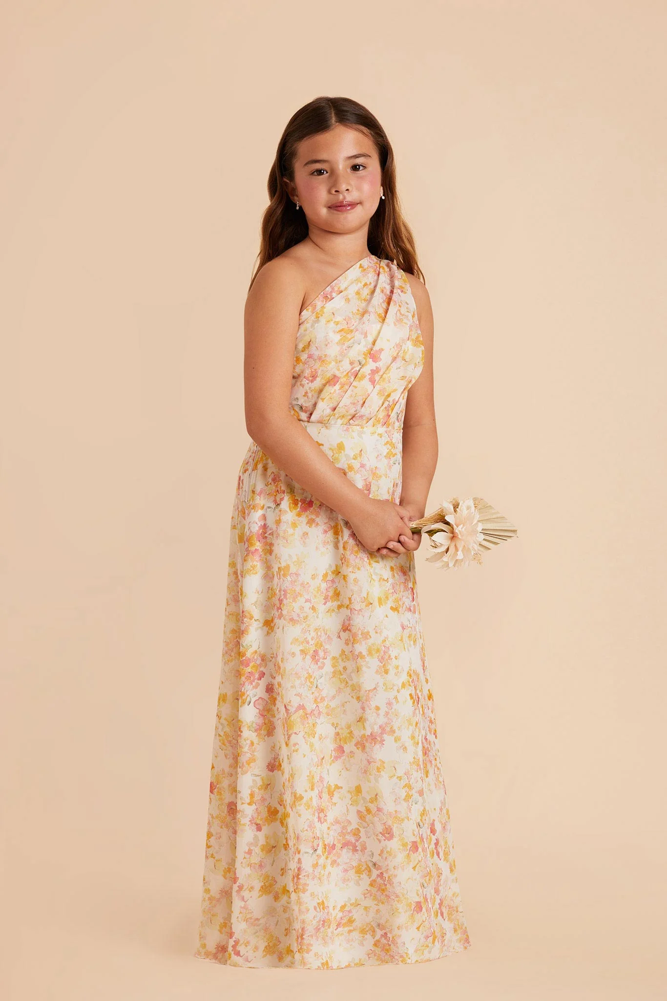 Kiara Junior Chiffon Dress - Pressed Floral - Image 2