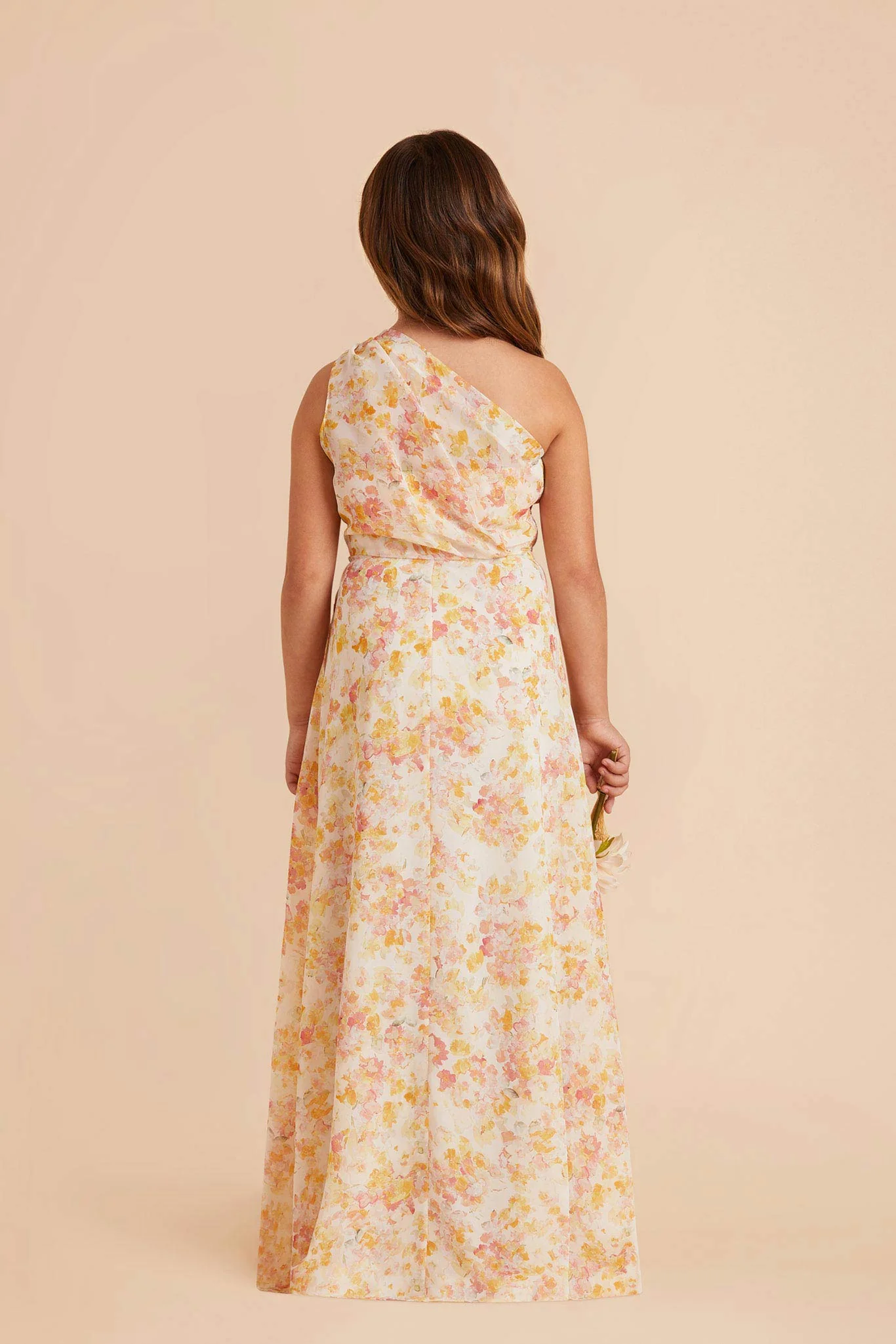 Kiara Junior Chiffon Dress - Pressed Floral - Image 5