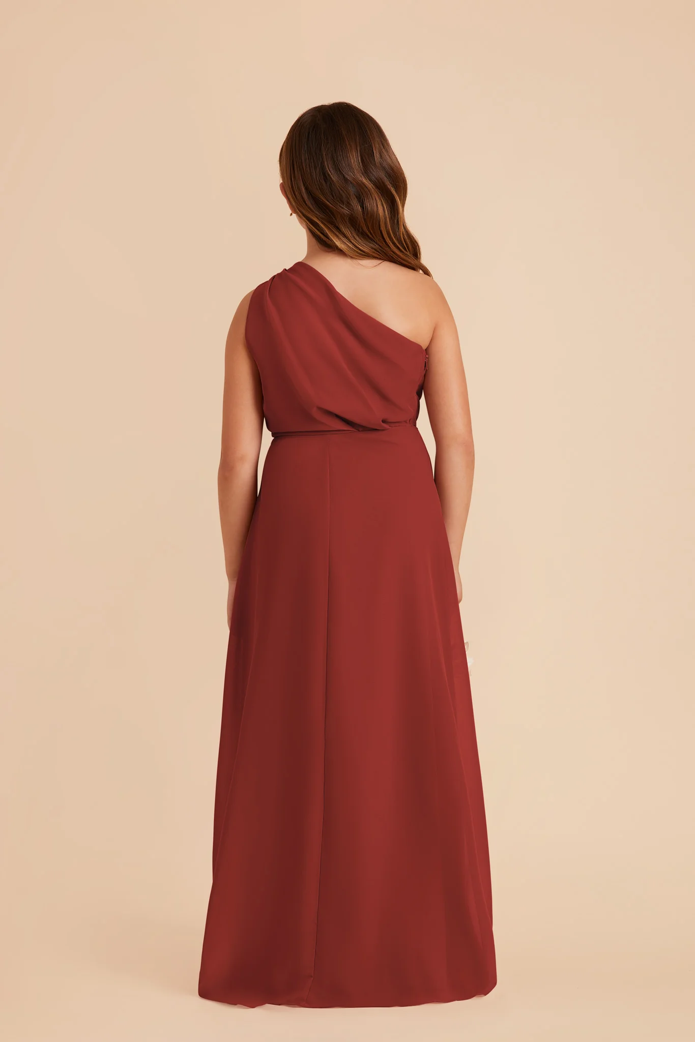 Kiara Junior Chiffon Dress - Spice - Image 4