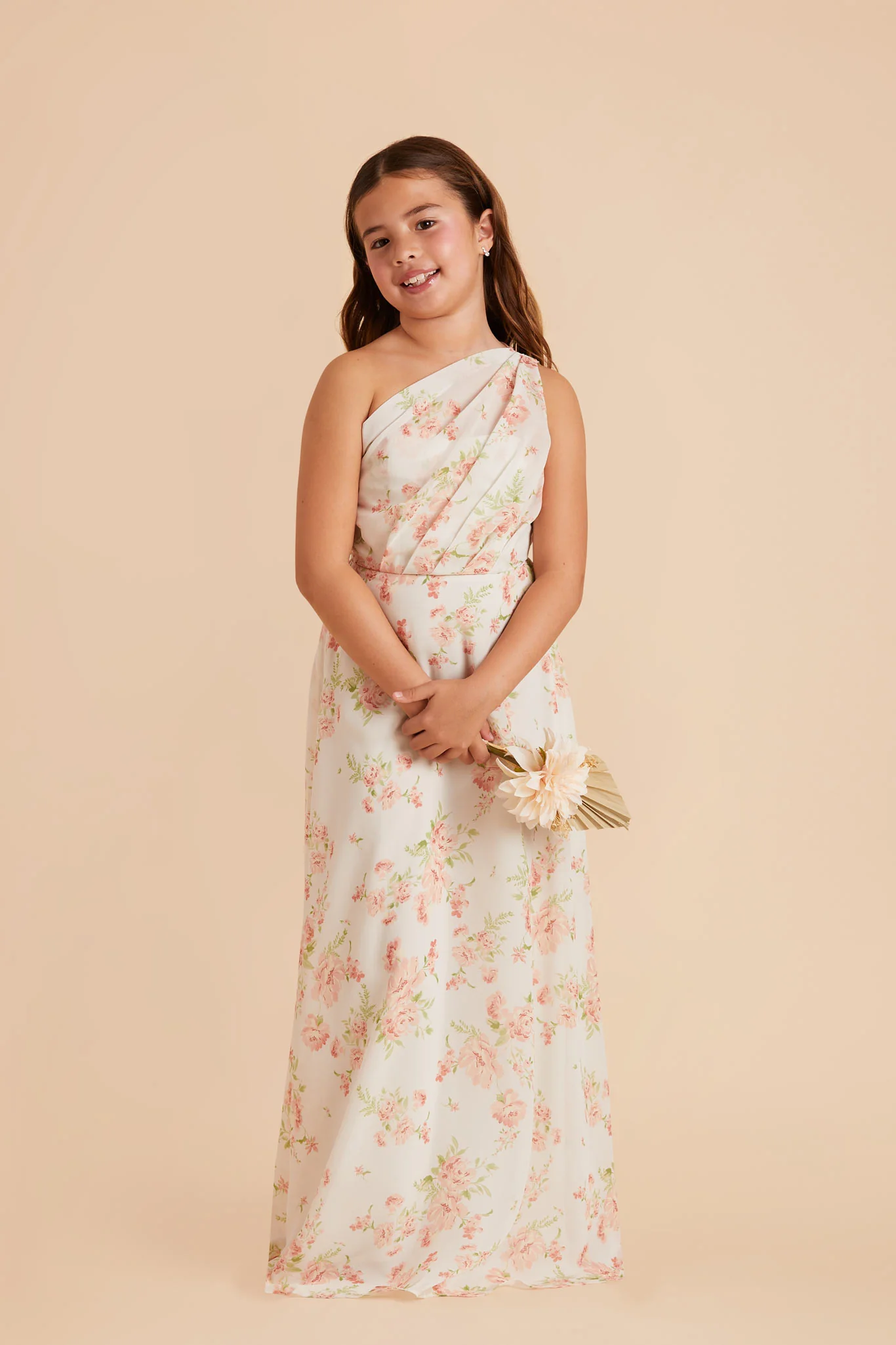 Kiara Junior Chiffon Dress - Whimsical Blooms - Image 3