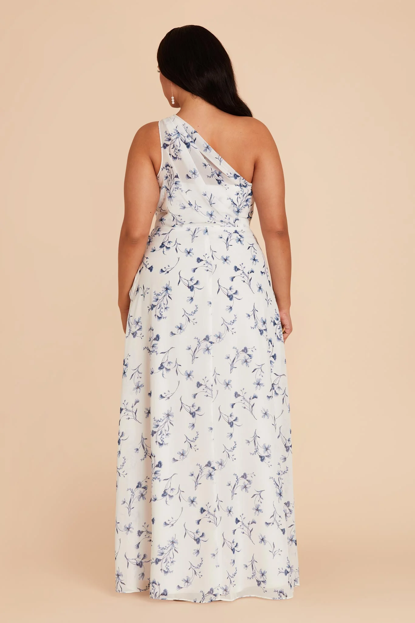 Kira Chiffon Dress - Blue Le Fleur - Image 8