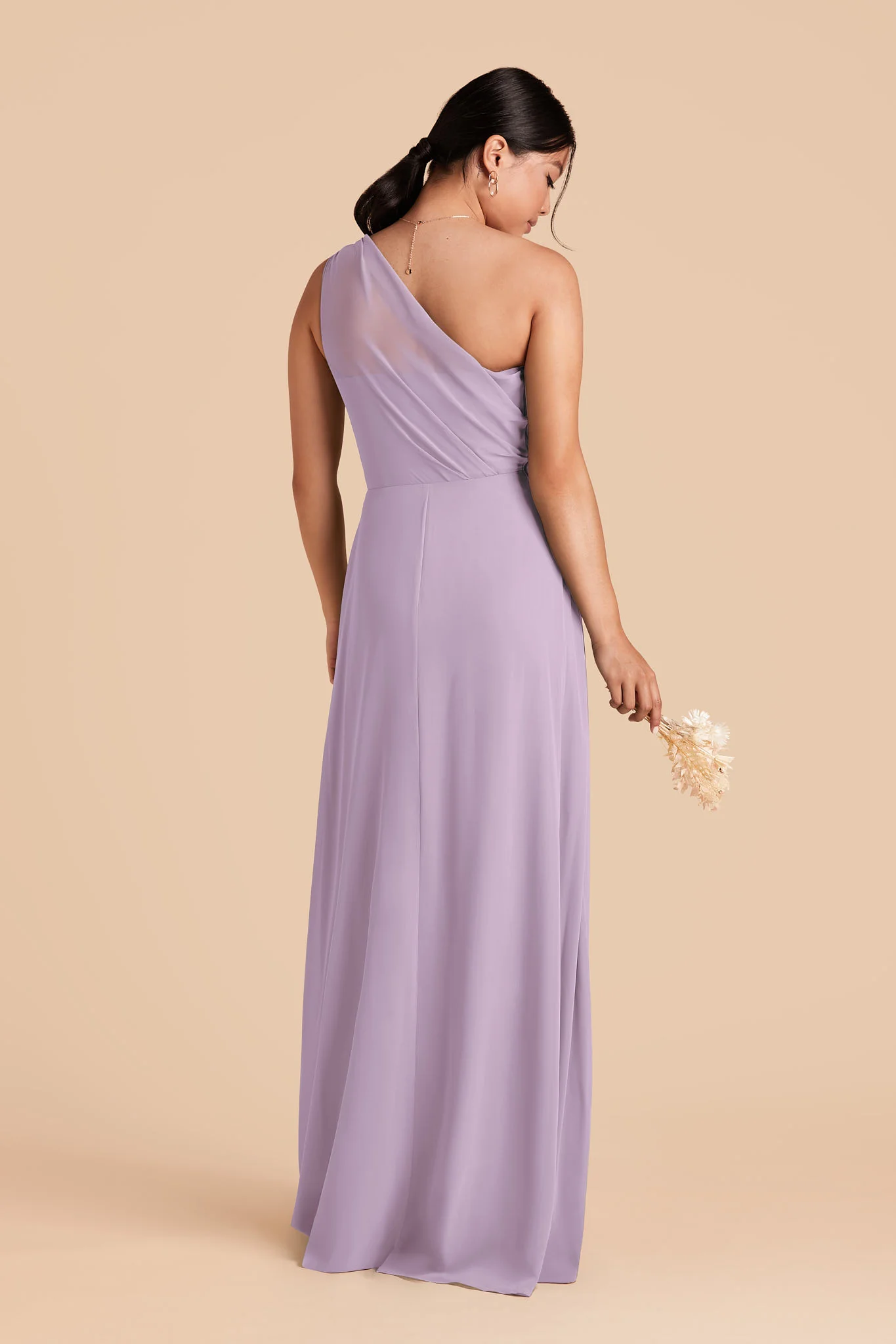 Kira Chiffon Dress - Lavender - Image 4