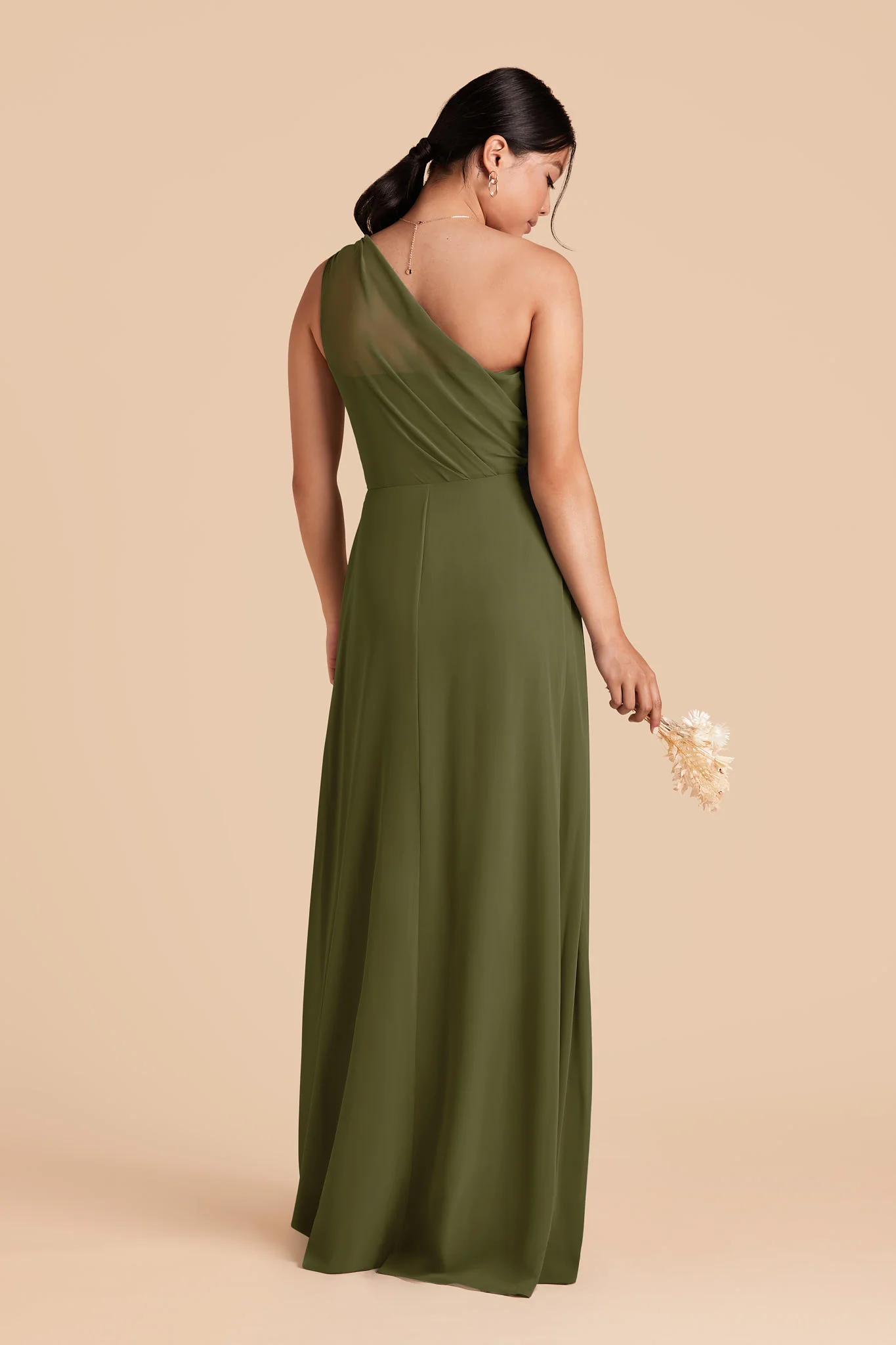 Kira Chiffon Dress - Martini - Image 4