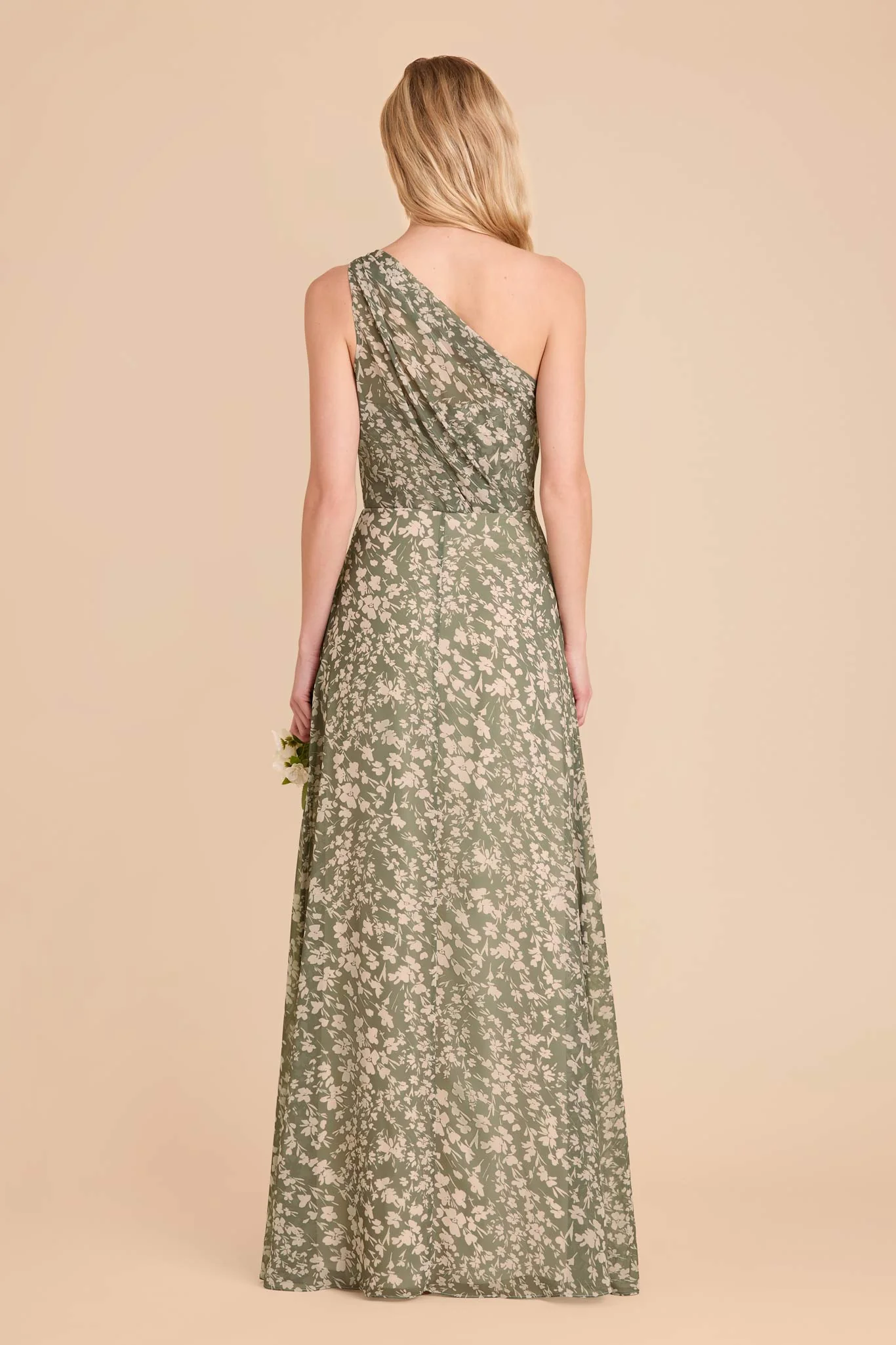 Kira Chiffon Dress - Thyme Dreamy Floral - Image 4