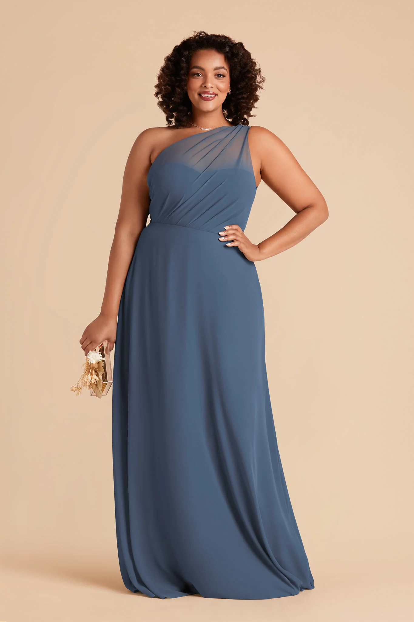 Kira Chiffon Dress - Twilight - Image 2