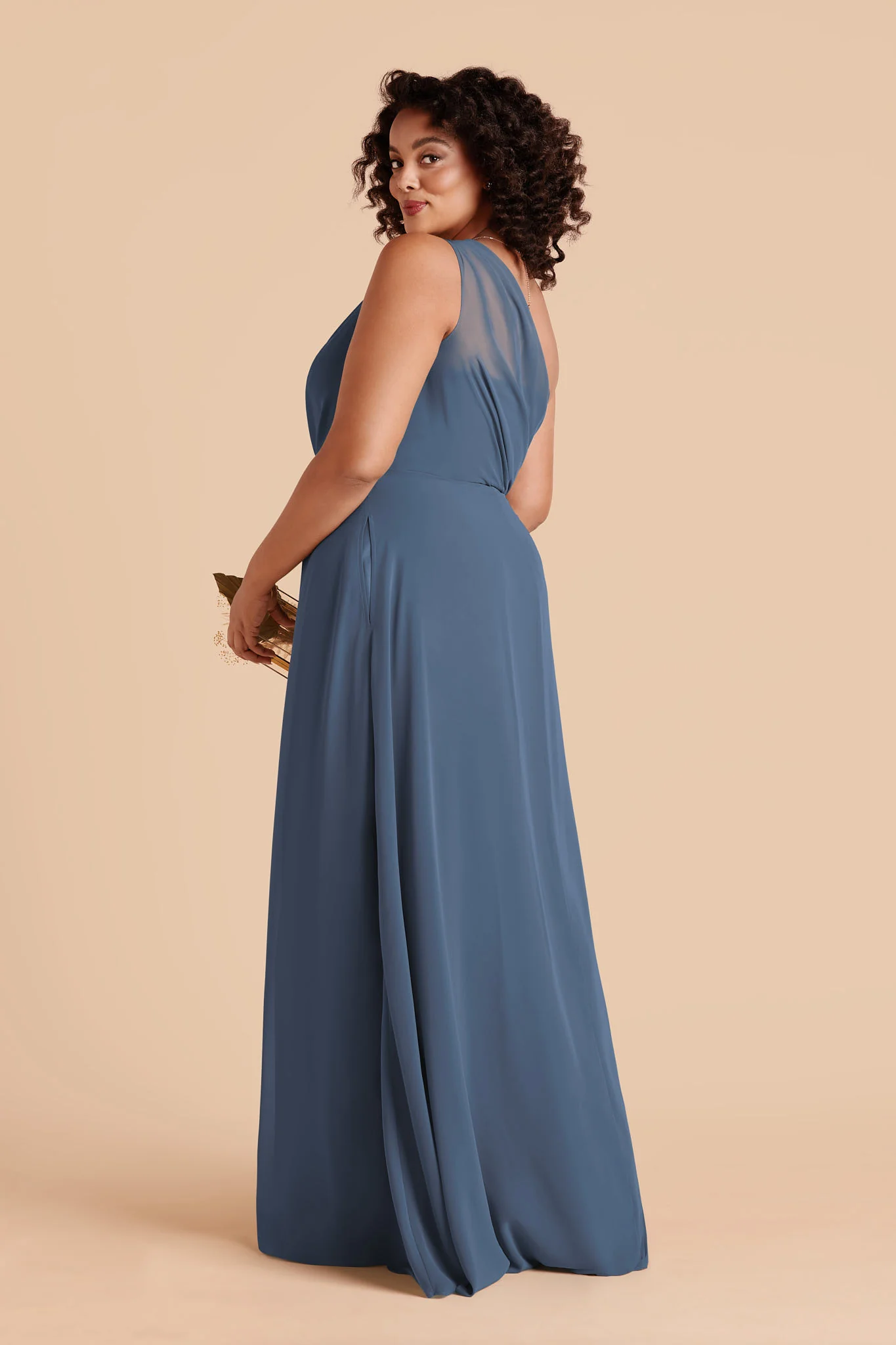 Kira Chiffon Dress - Twilight - Image 5