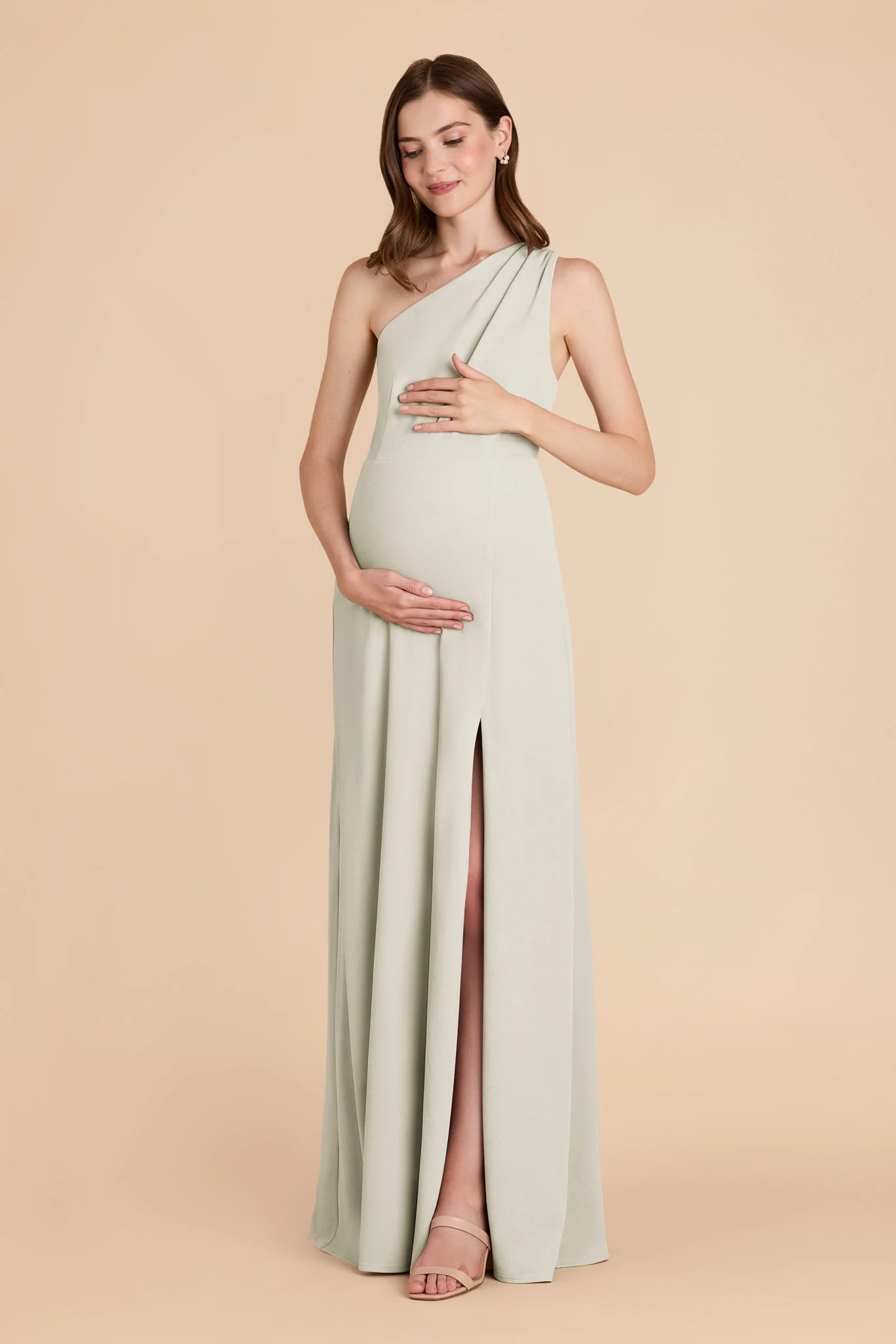 Kira Crepe Dress - Sage - Image 6