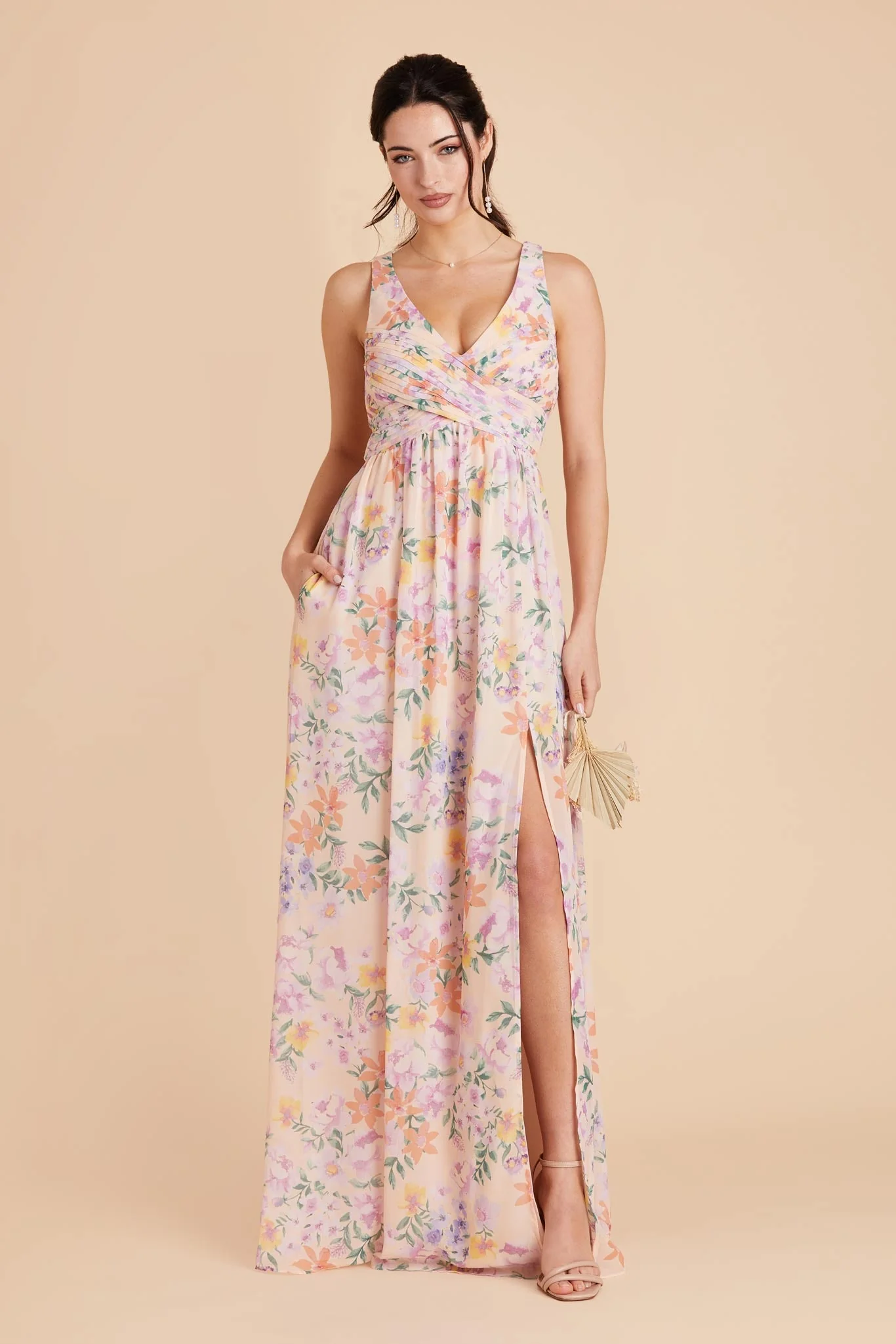 Laurie Chiffon Dress - Botanical Blooms - Image 3