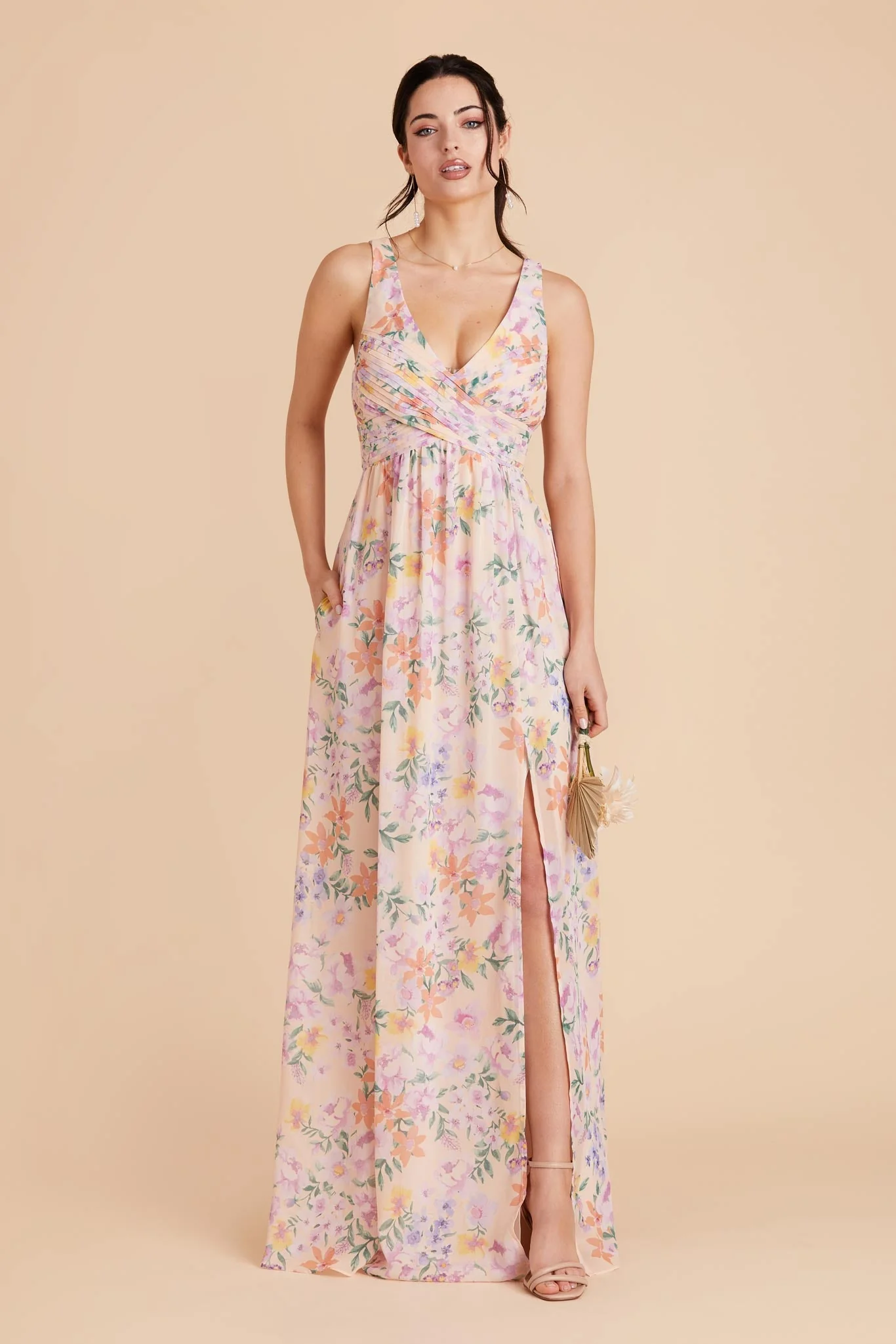 Laurie Chiffon Dress - Botanical Blooms - Image 4