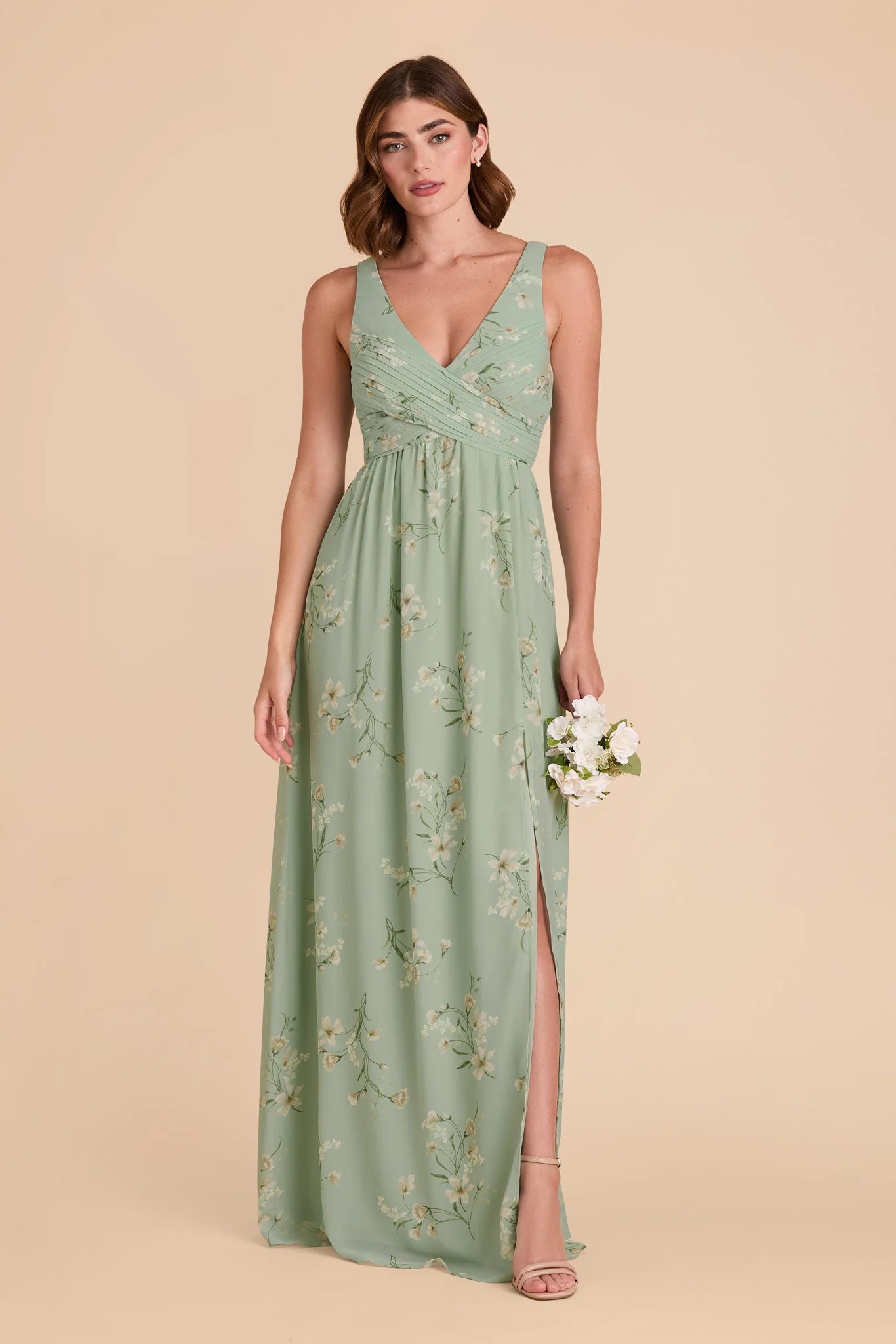 Laurie Chiffon Dress - Sage Le Fleur