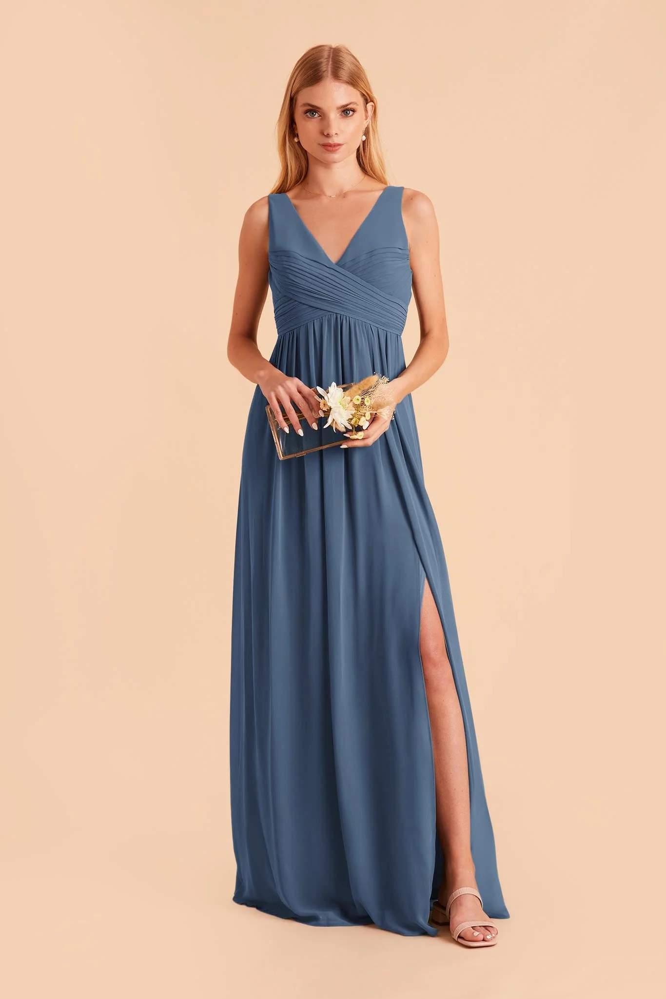 Laurie Chiffon Dress - Twilight - Image 3