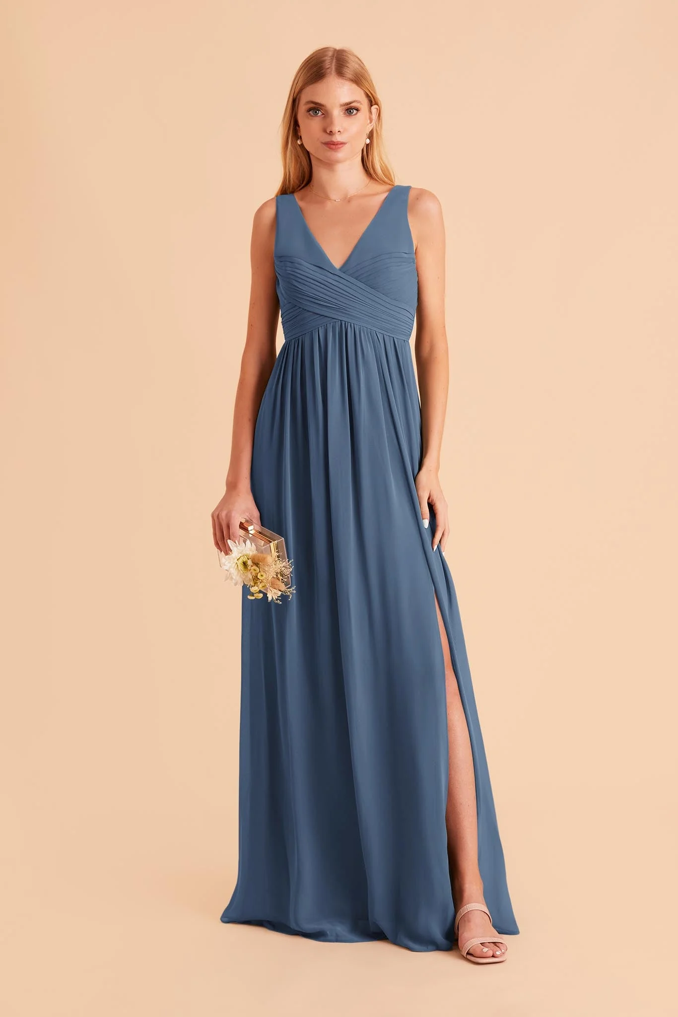 Laurie Chiffon Dress - Twilight - Image 5