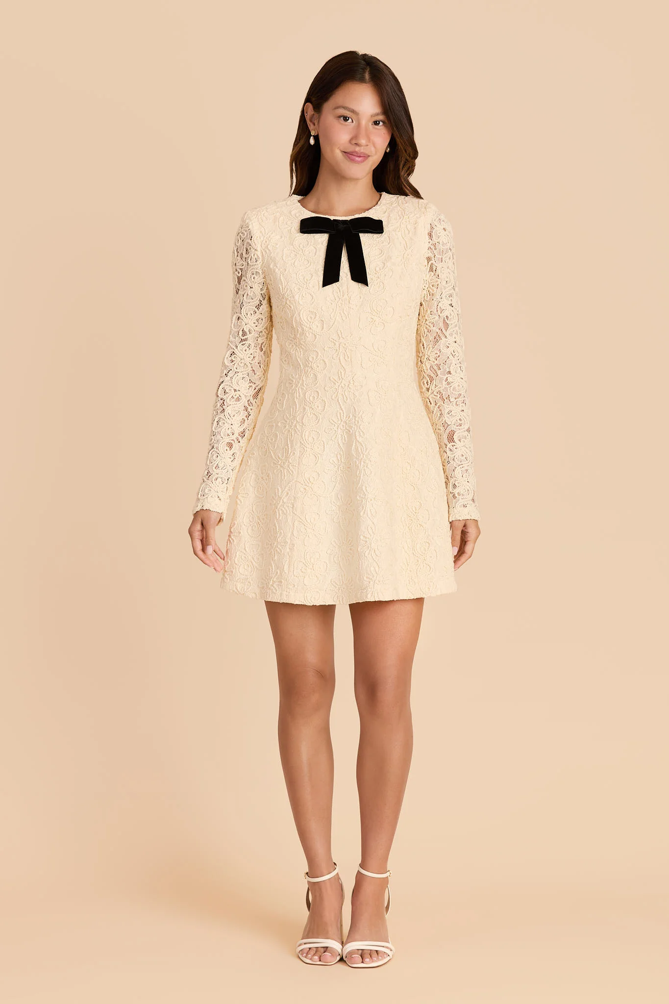 Lea Dress - Cream - Image 2