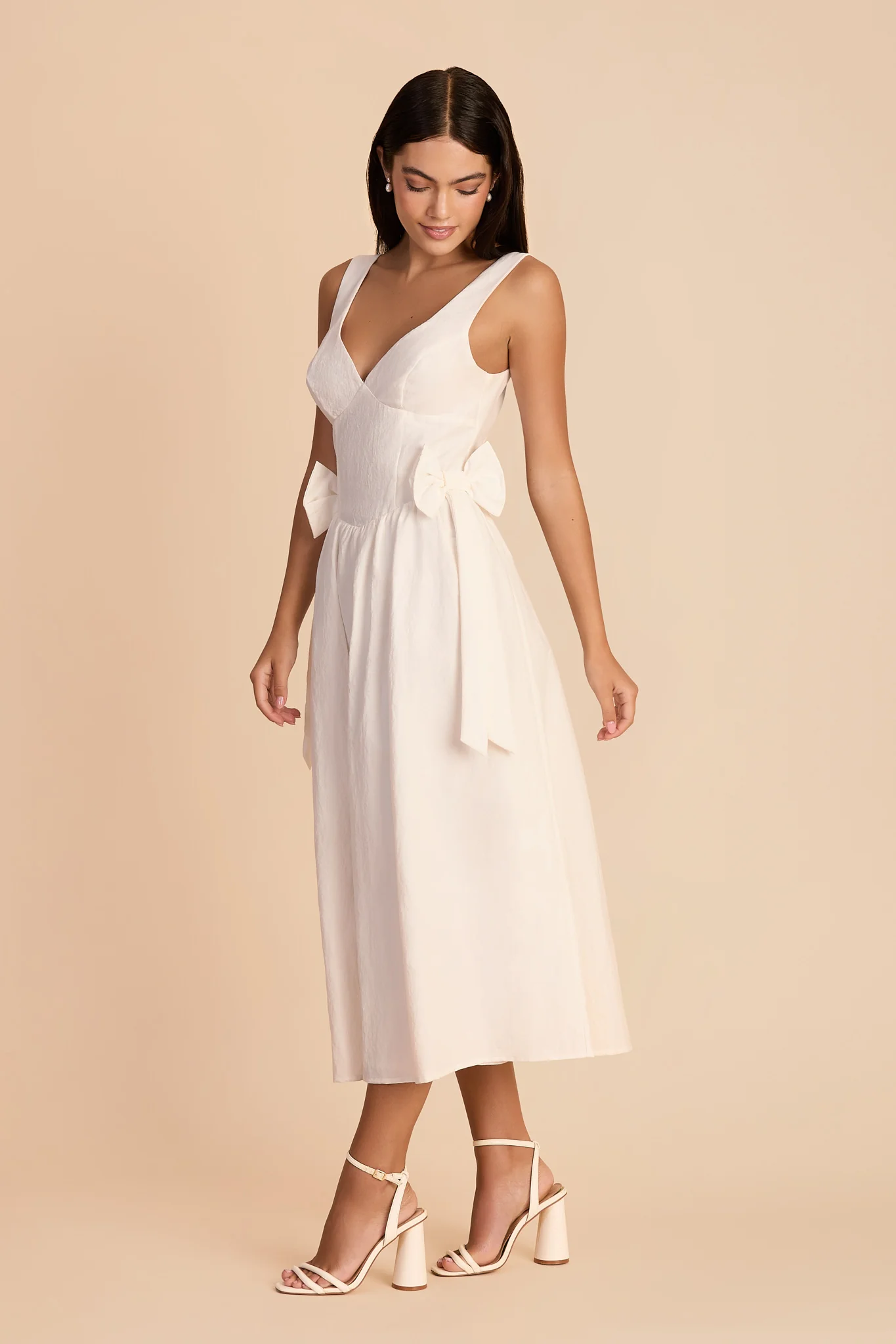 Leila Dress - White - Image 4