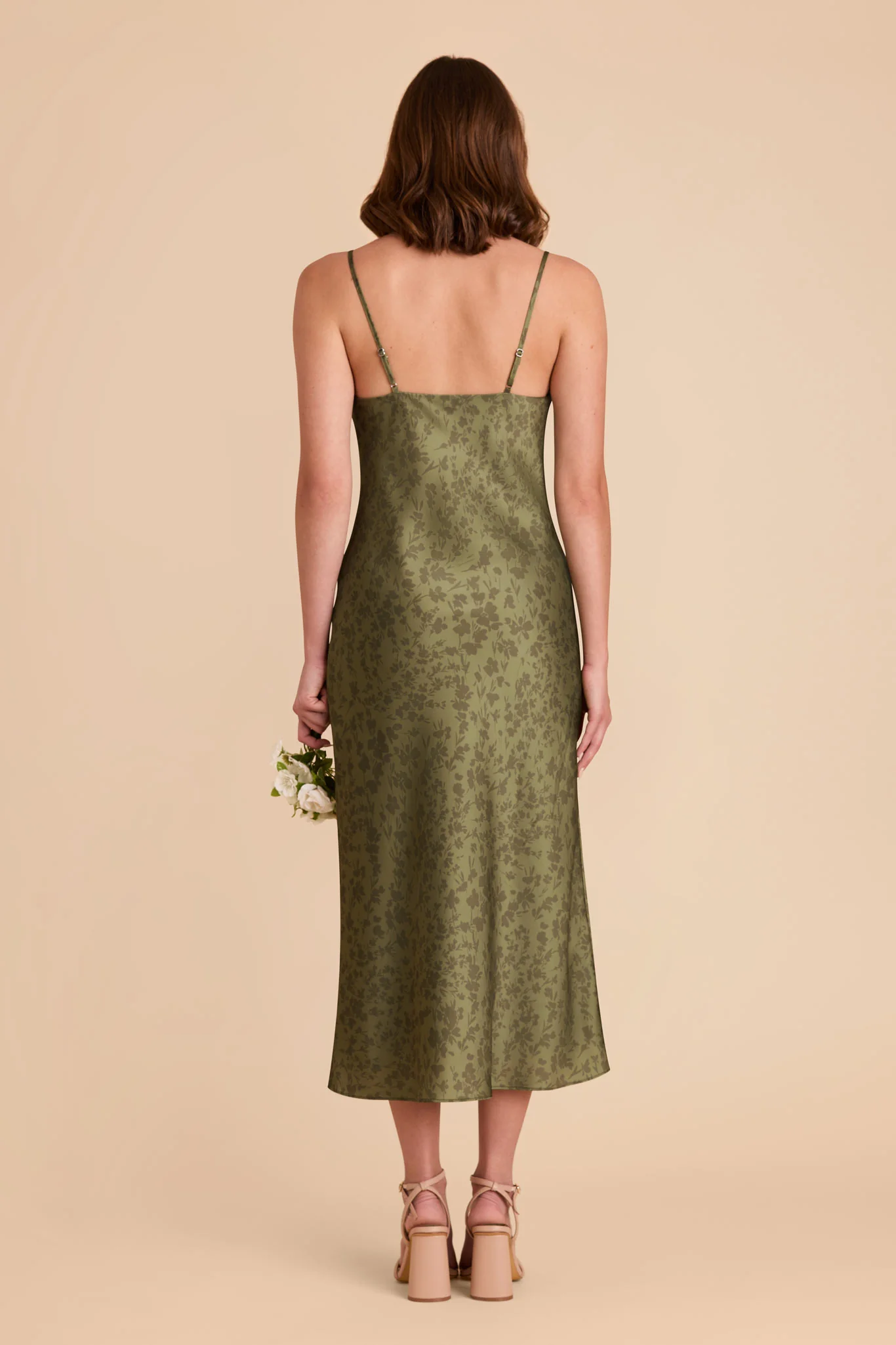 Liza Matte Satin Dress - Bright Martini Dreamy Floral - Image 5