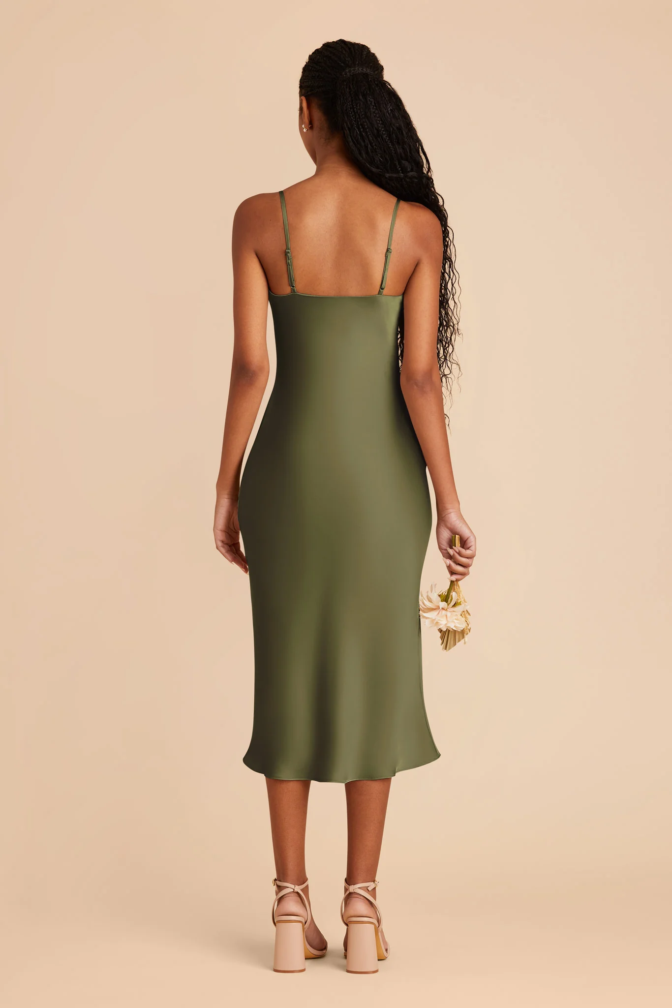 Liza Matte Satin Dress - Martini - Image 6