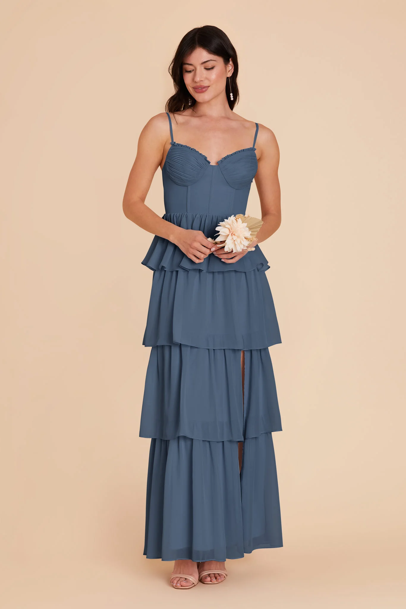Lola Chiffon Dress - Twilight - Image 3