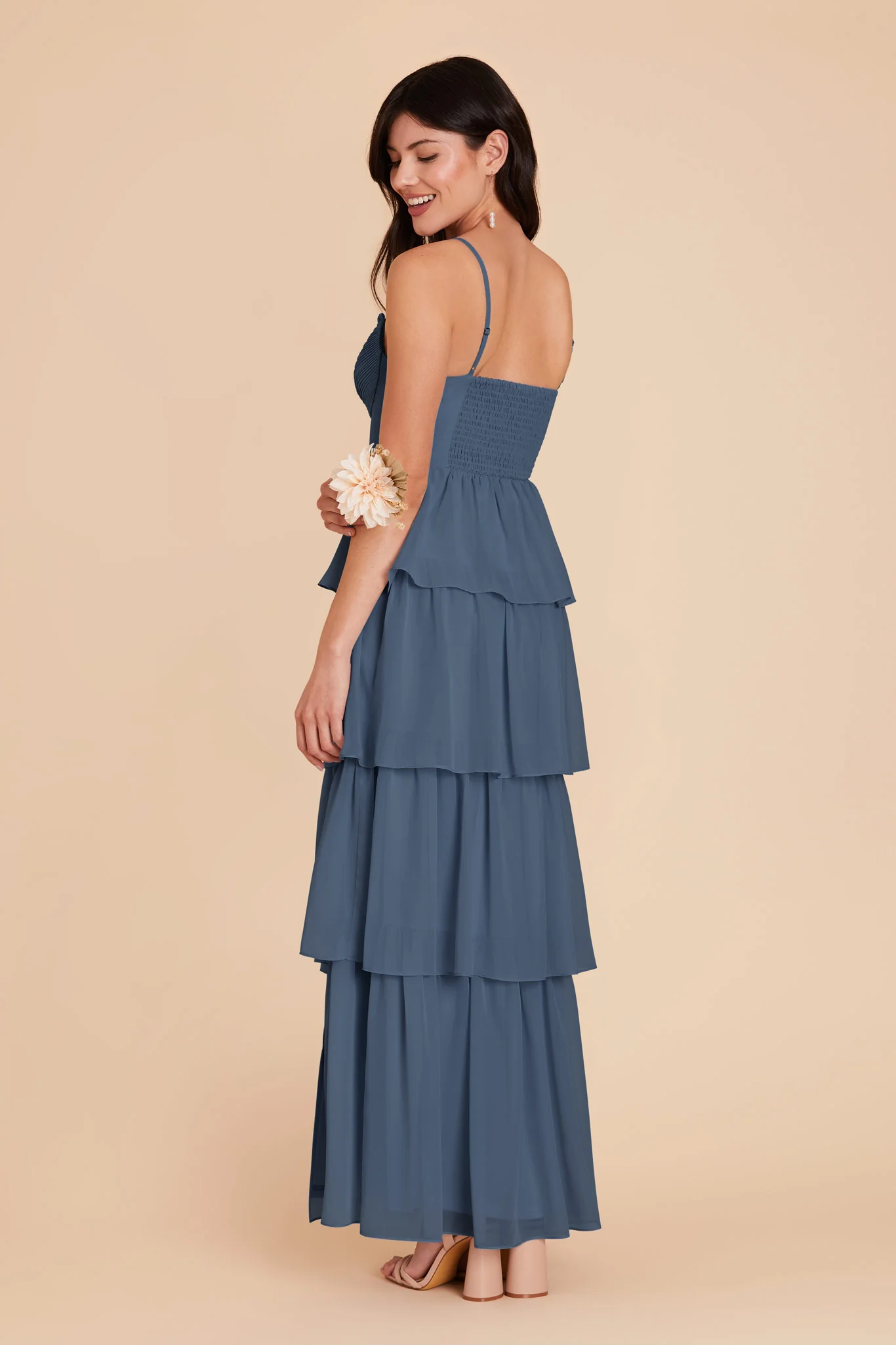 Lola Chiffon Dress - Twilight - Image 5