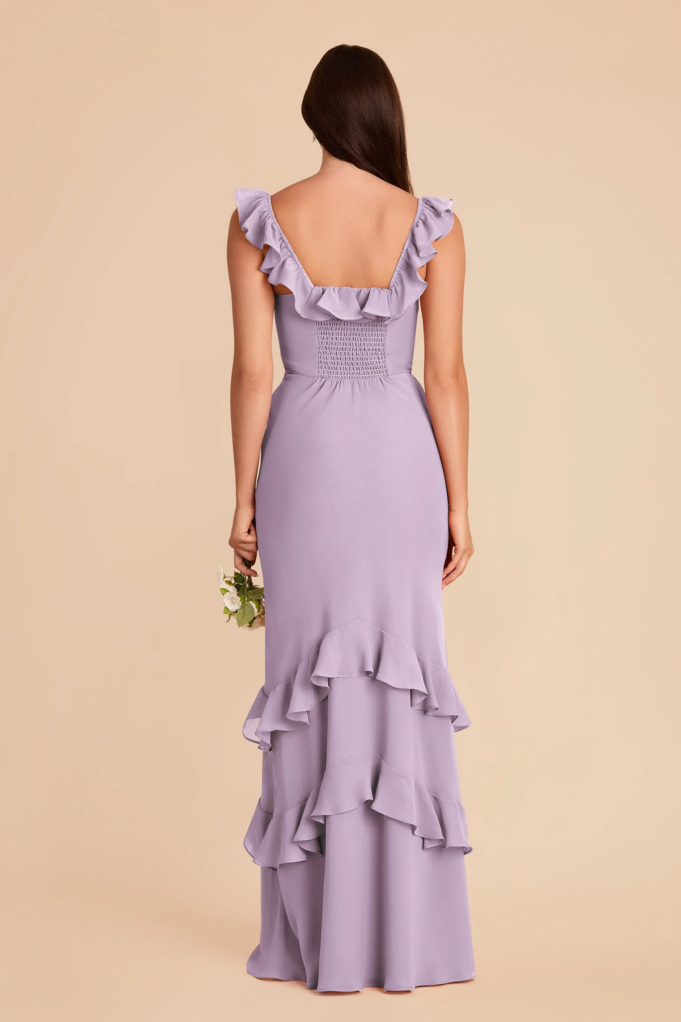 Luna Chiffon Dress - Lavender - Image 6