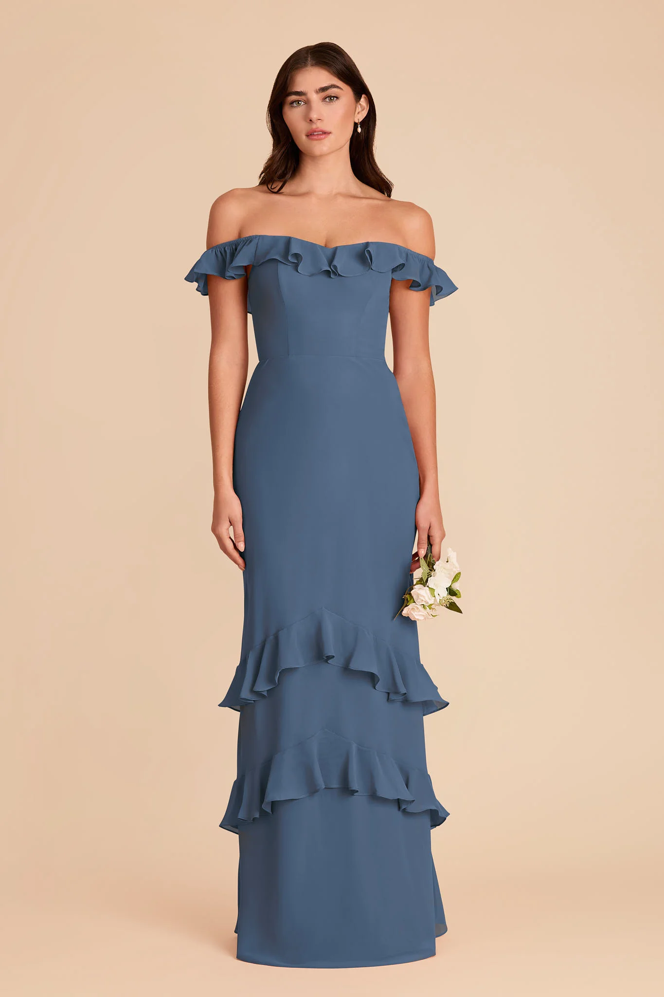 Luna Chiffon Dress - Twilight