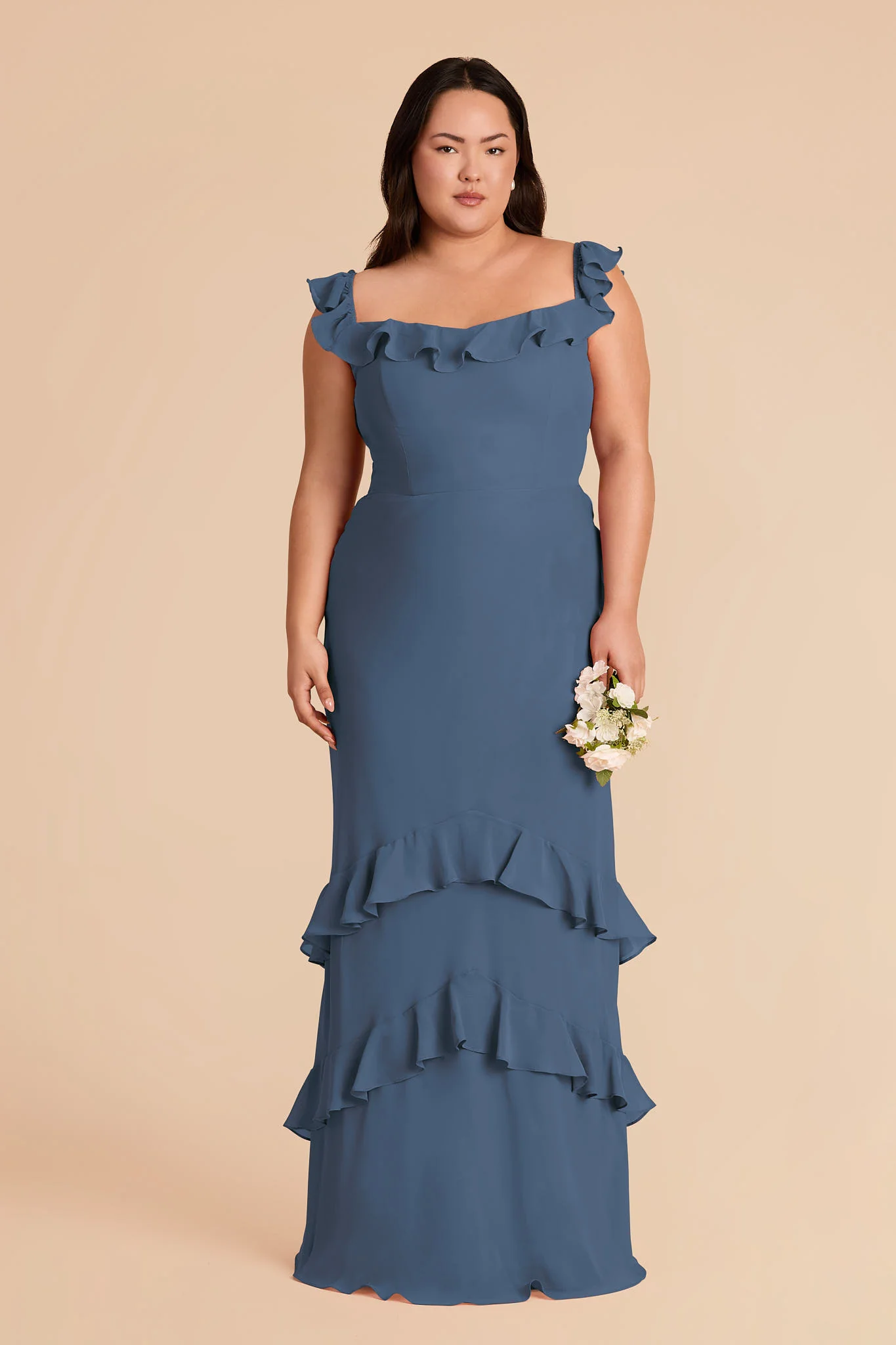 Luna Chiffon Dress - Twilight - Image 2