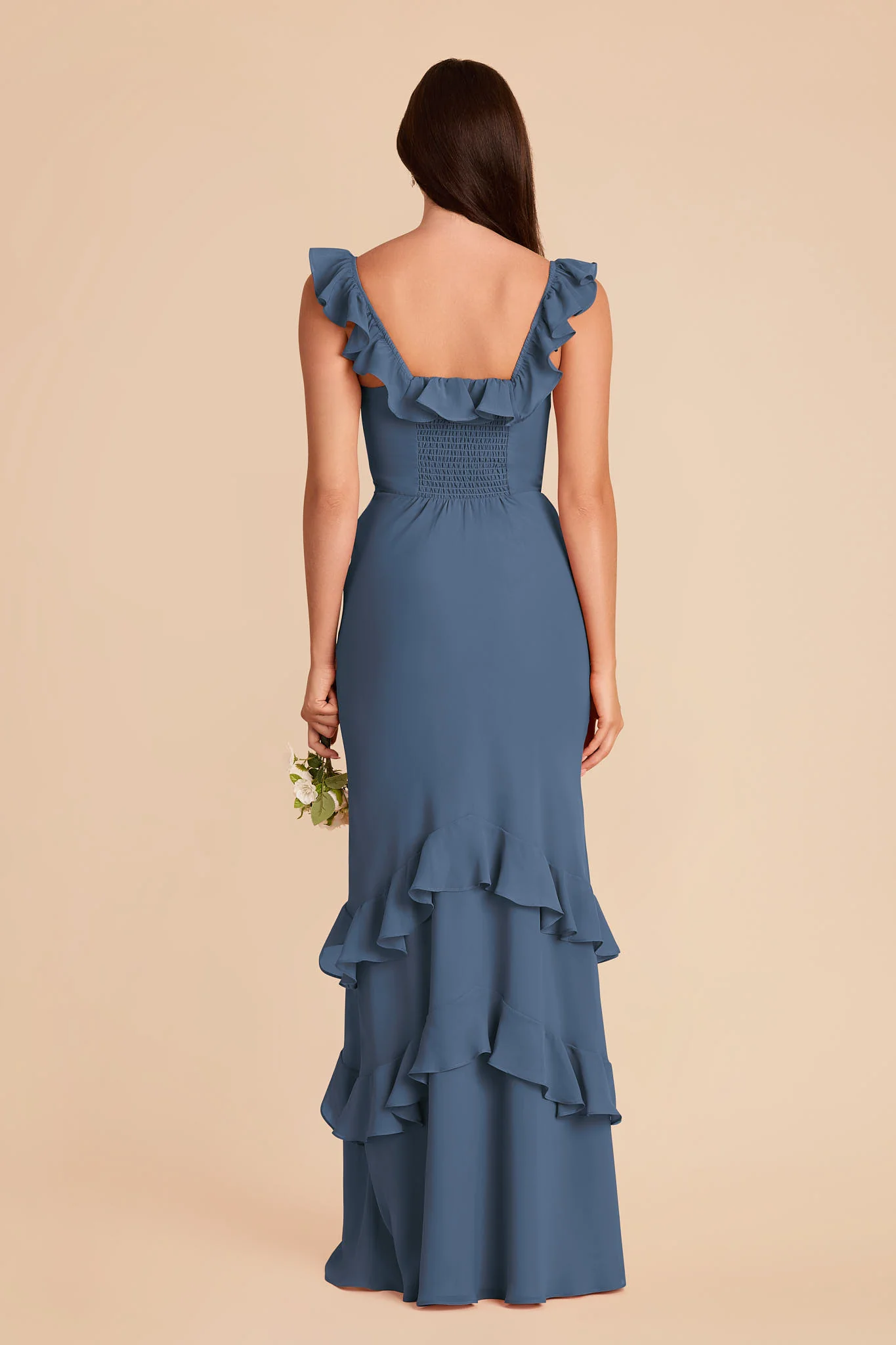 Luna Chiffon Dress - Twilight - Image 6