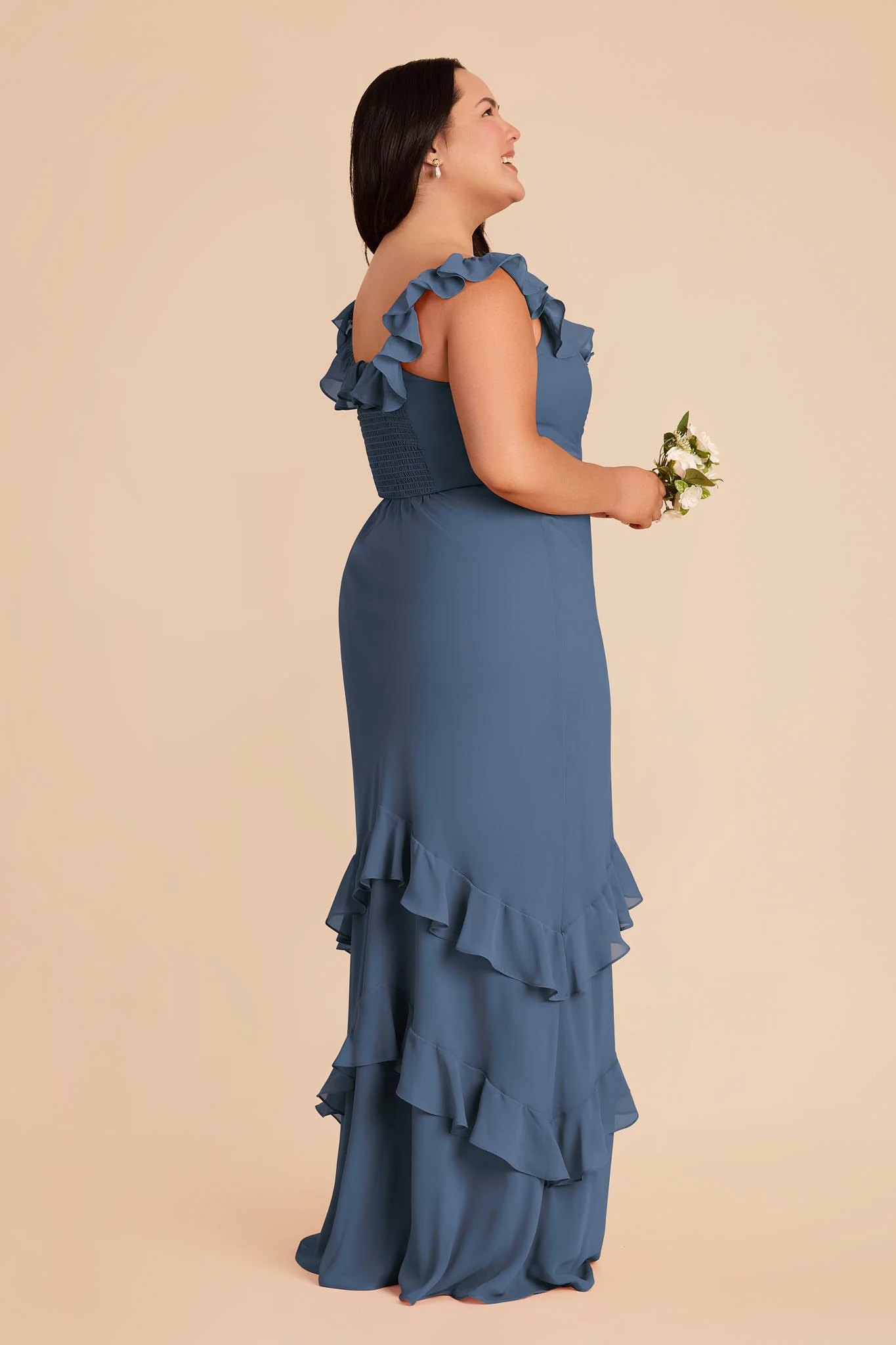 Luna Chiffon Dress - Twilight - Image 8