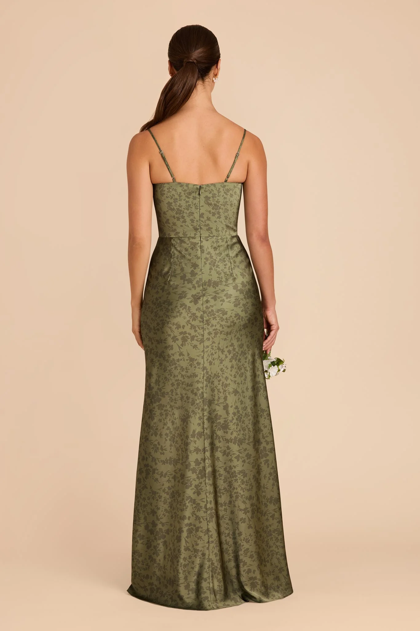 Mai Matte Satin Dress - Bright Martini Dreamy Floral - Image 4