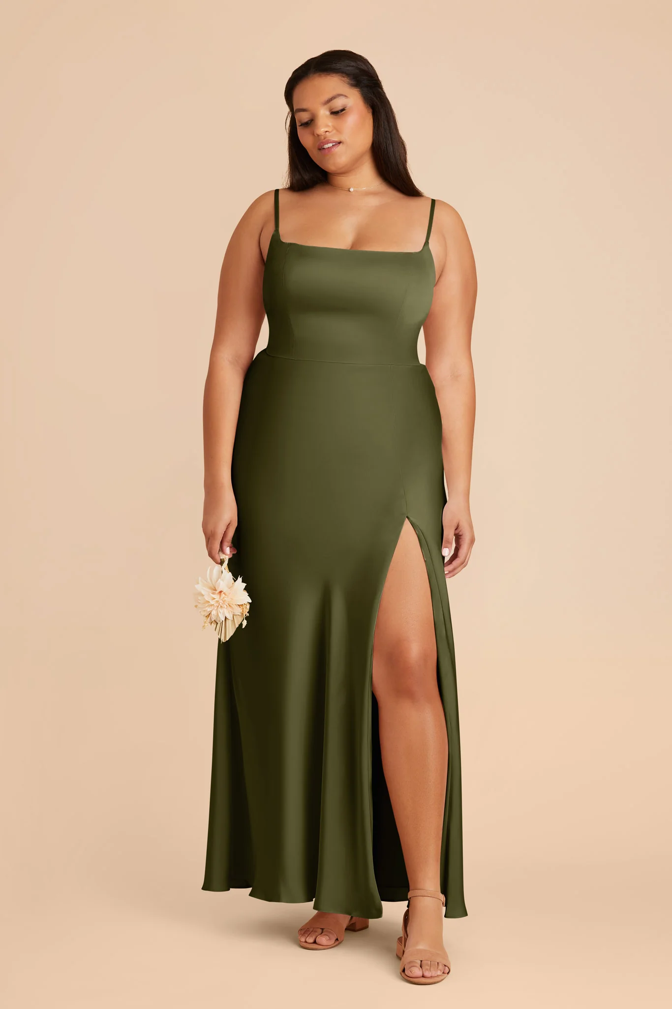 Mai Matte Satin Dress - Martini - Image 7
