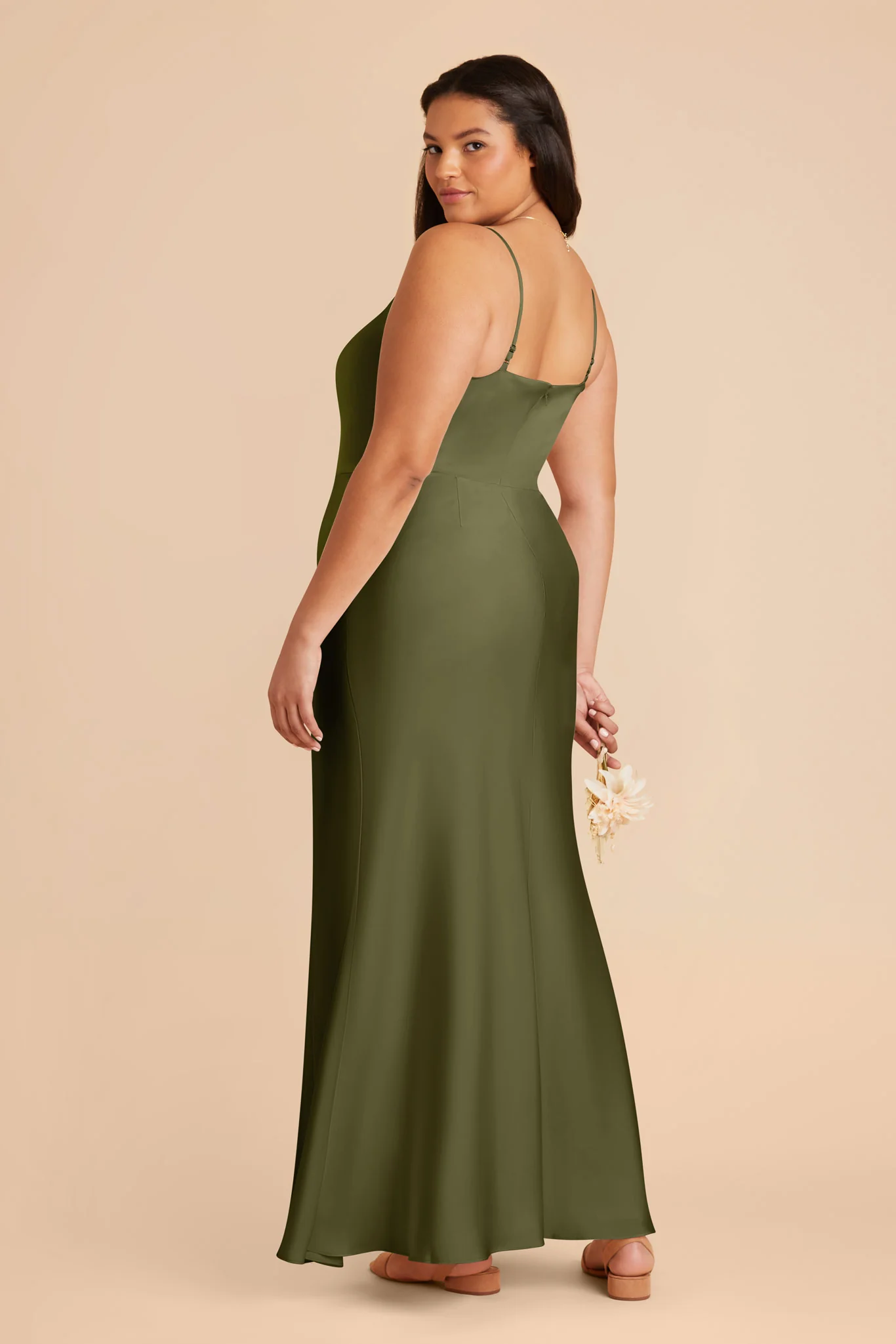 Mai Matte Satin Dress - Martini - Image 8