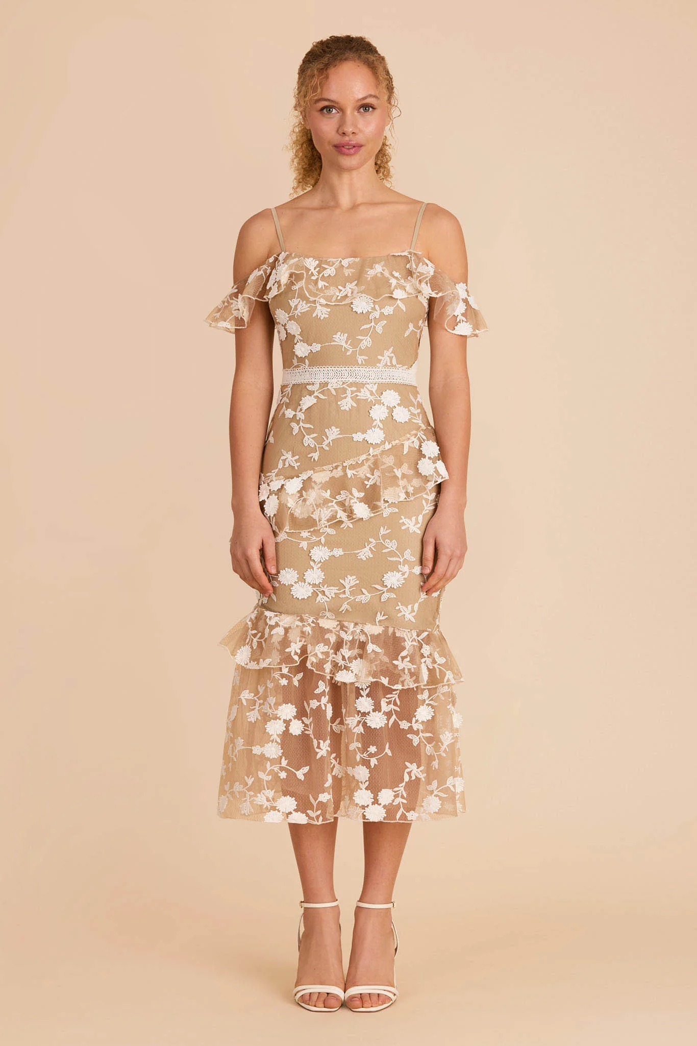 Marie Dress - White