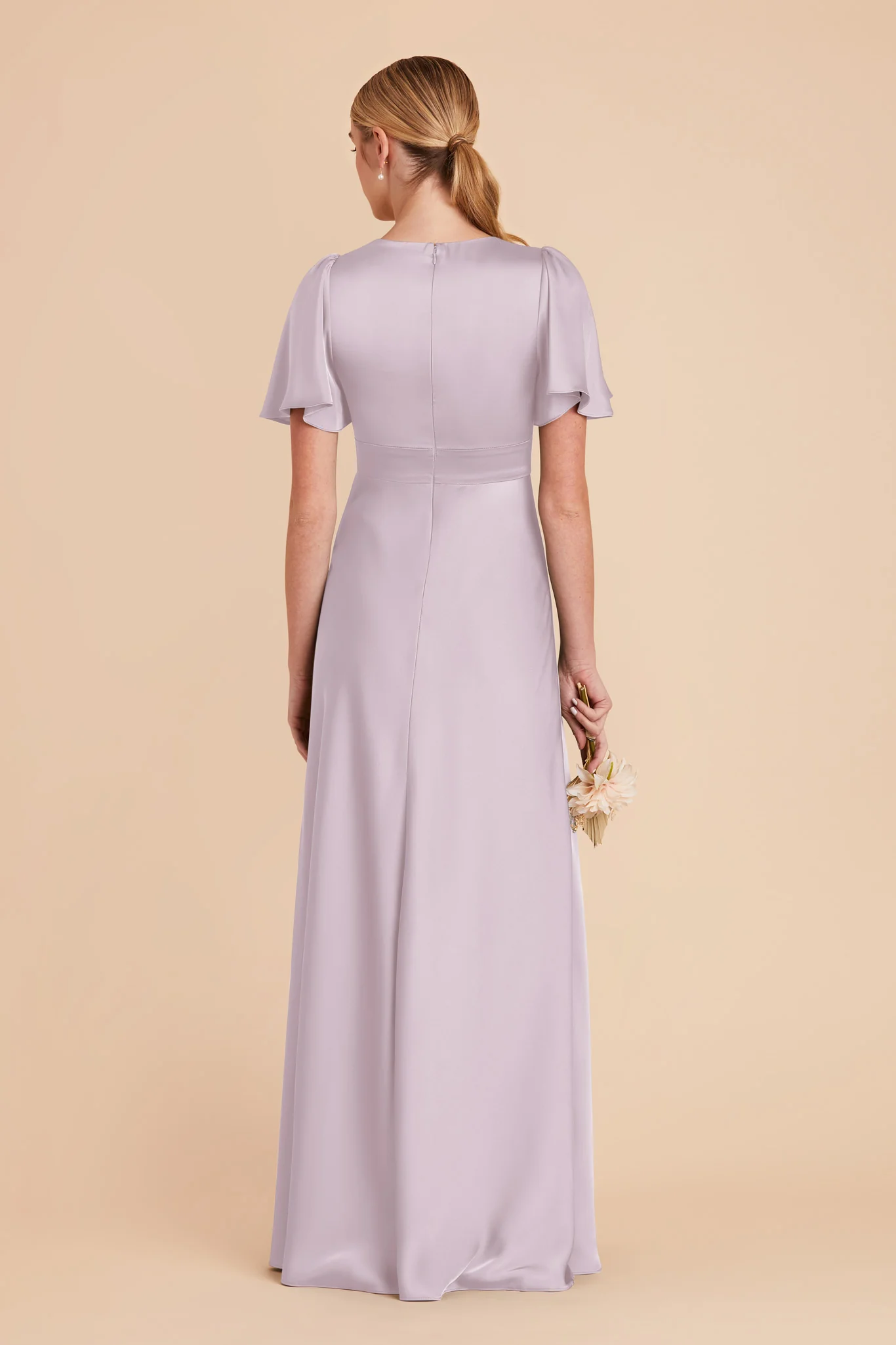 Marni Matte Satin Dress - Dusty Lilac - Image 7