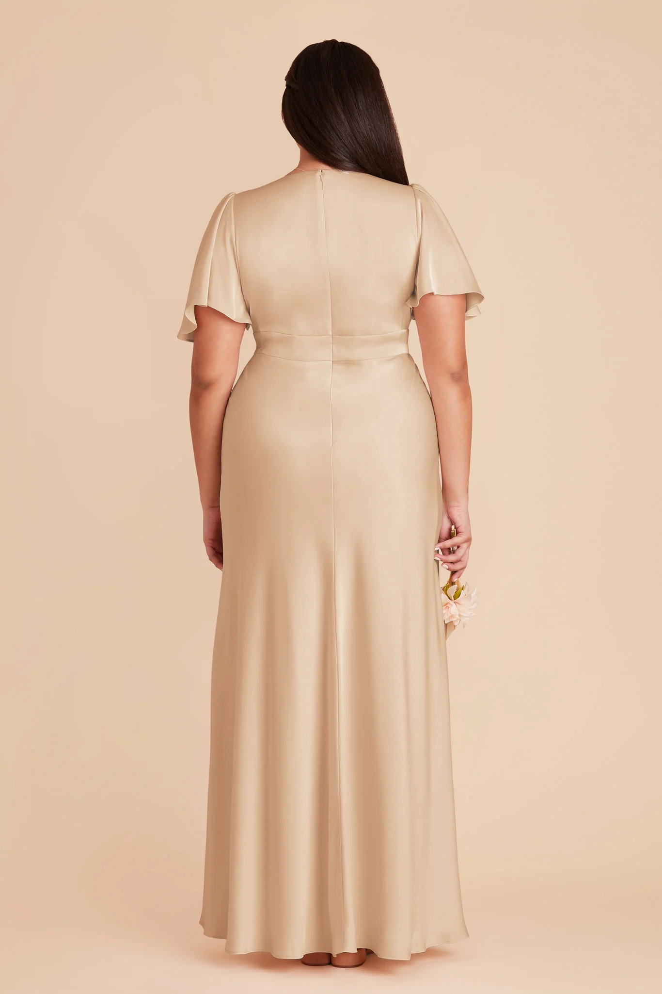 Marni Matte Satin Dress - Gold - Image 7