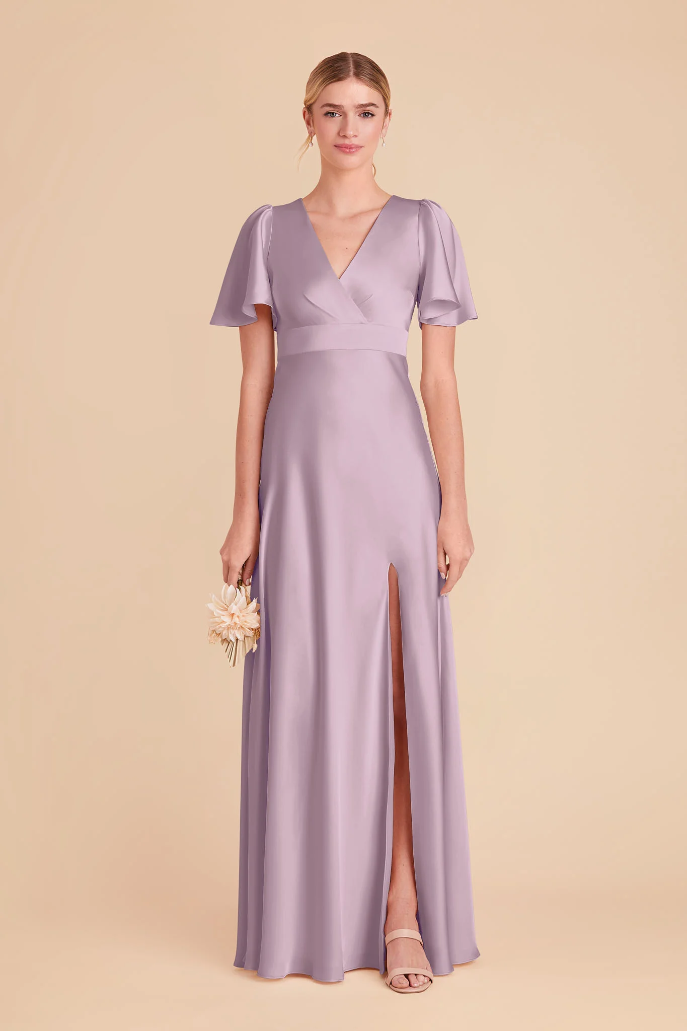 Marni Matte Satin Dress - Lavender