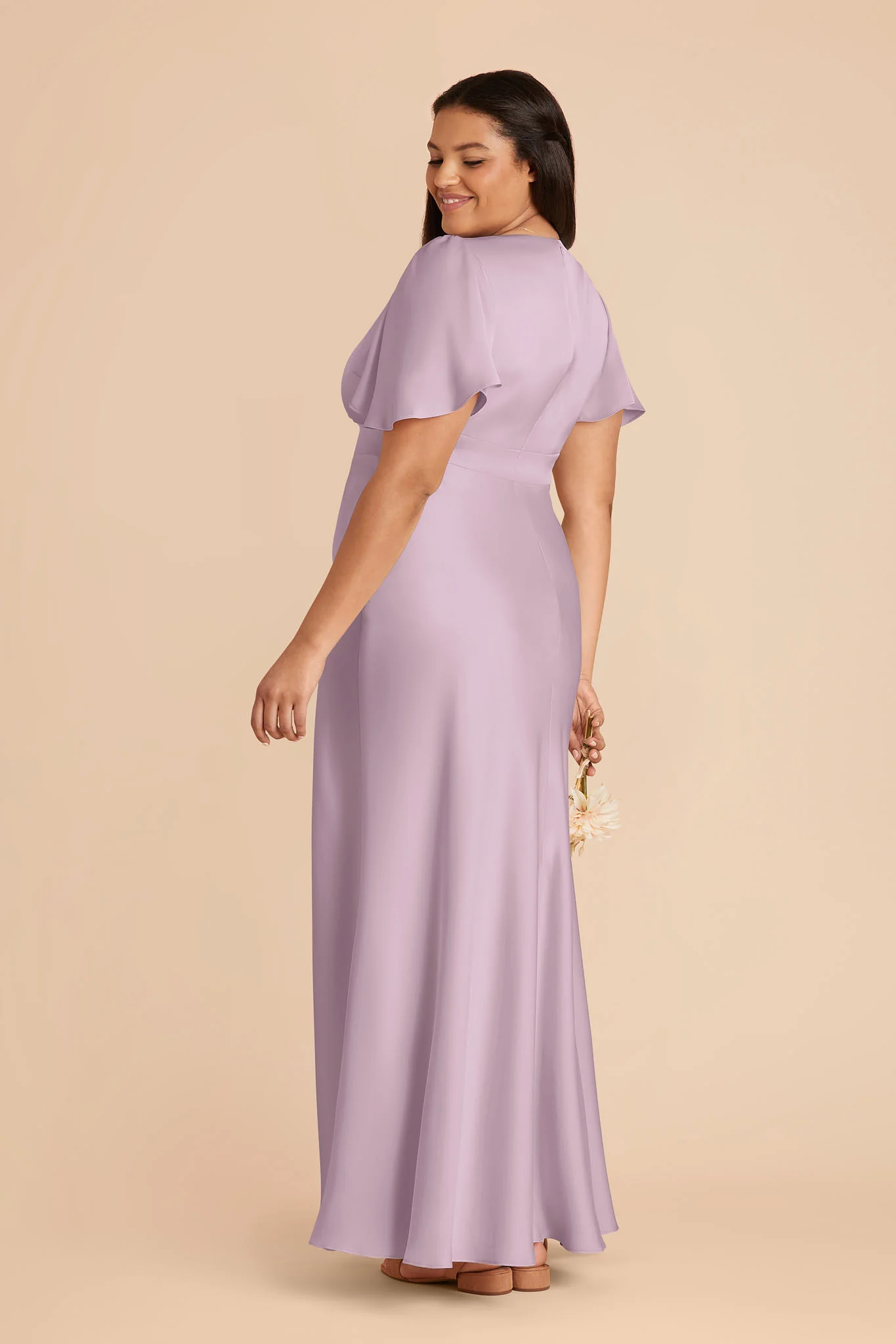 Marni Matte Satin Dress - Lavender - Image 13